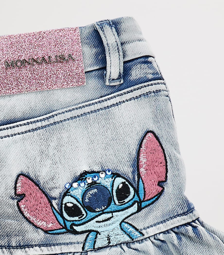 x Disney Stitch Skirt (2-12 Years) STONE BLEACH Image 4
