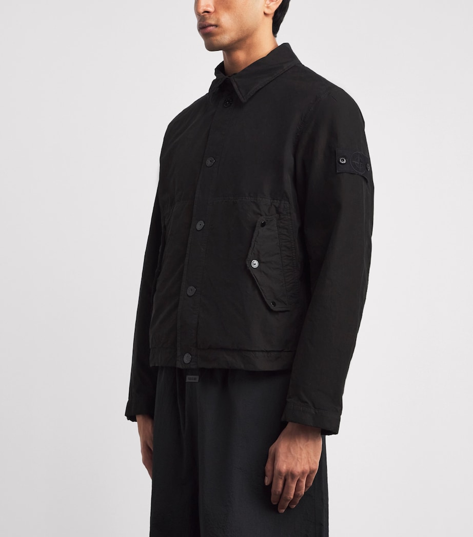 Stone Island Mens David Light-TC Ghost Coach Jacket Image 4