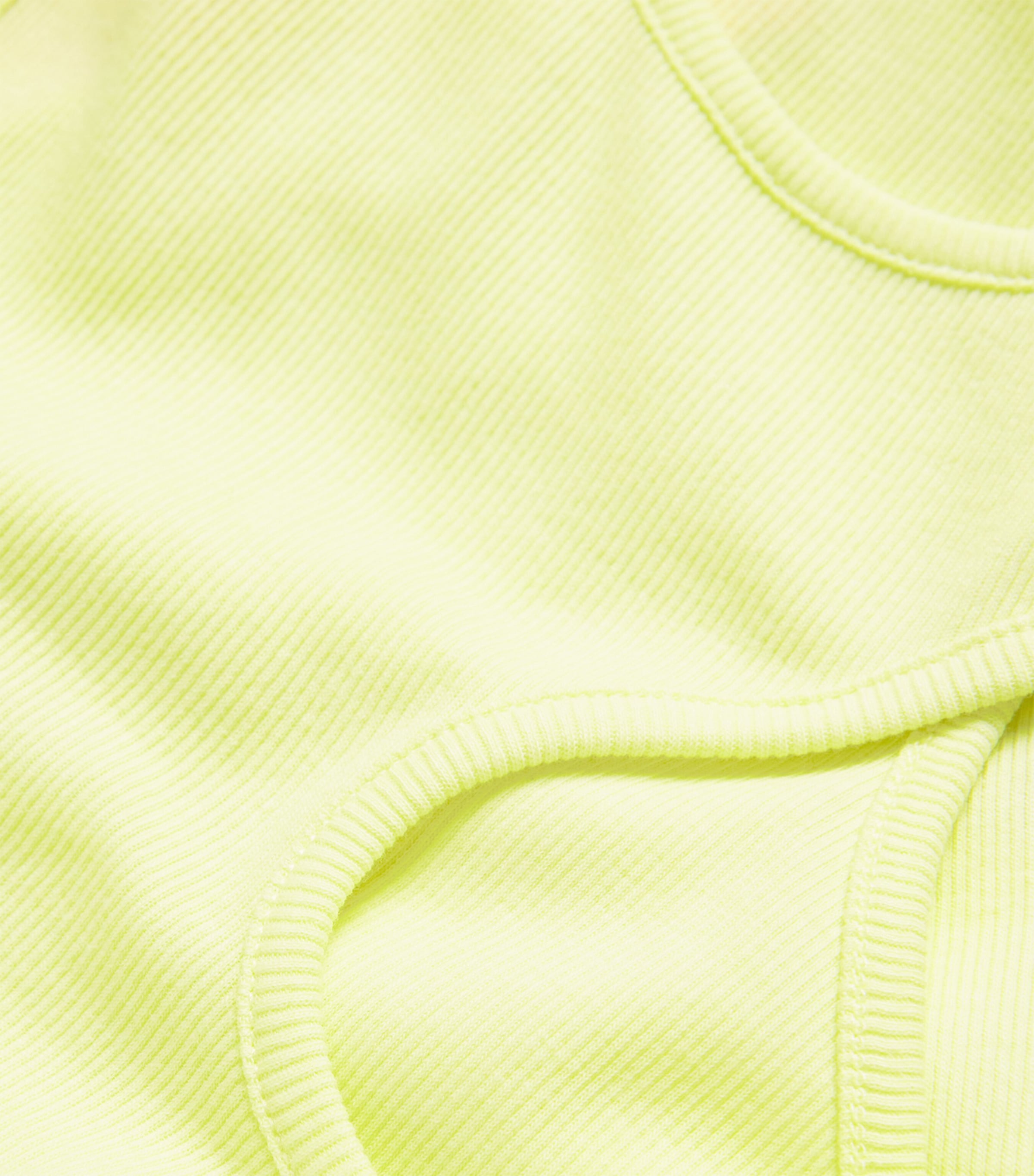 Cut-Out Tank Top YELLOW Image 5