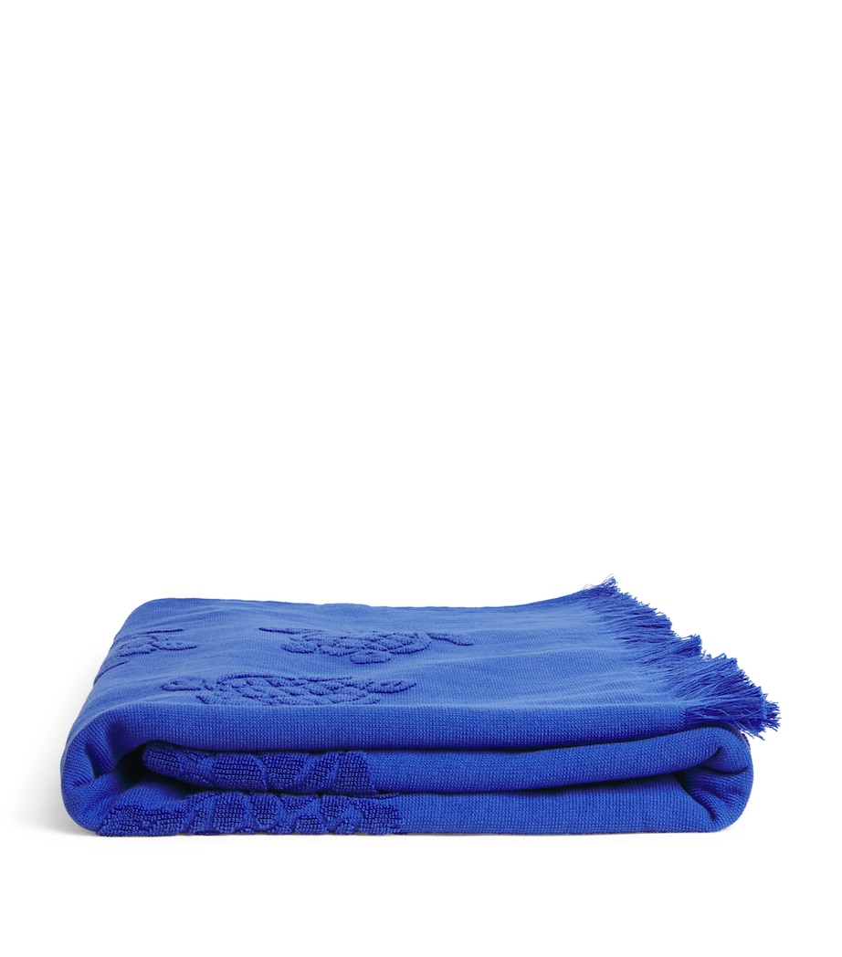 Vilebrequin Organic Cotton Beach Towel (100cm x 180cm) Marrakech Image 1
