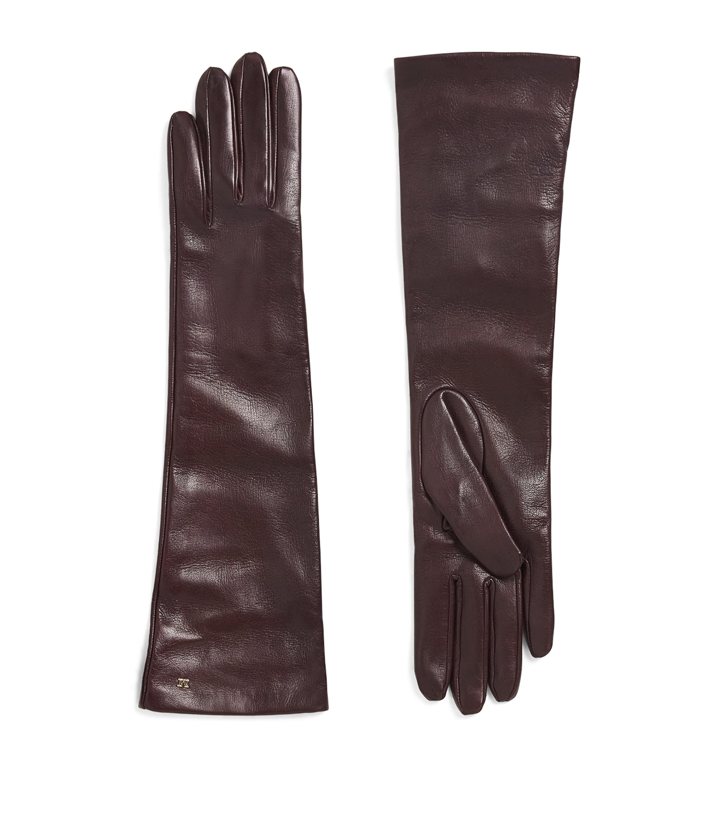 Leather Gloves BORDEAUX Image 1