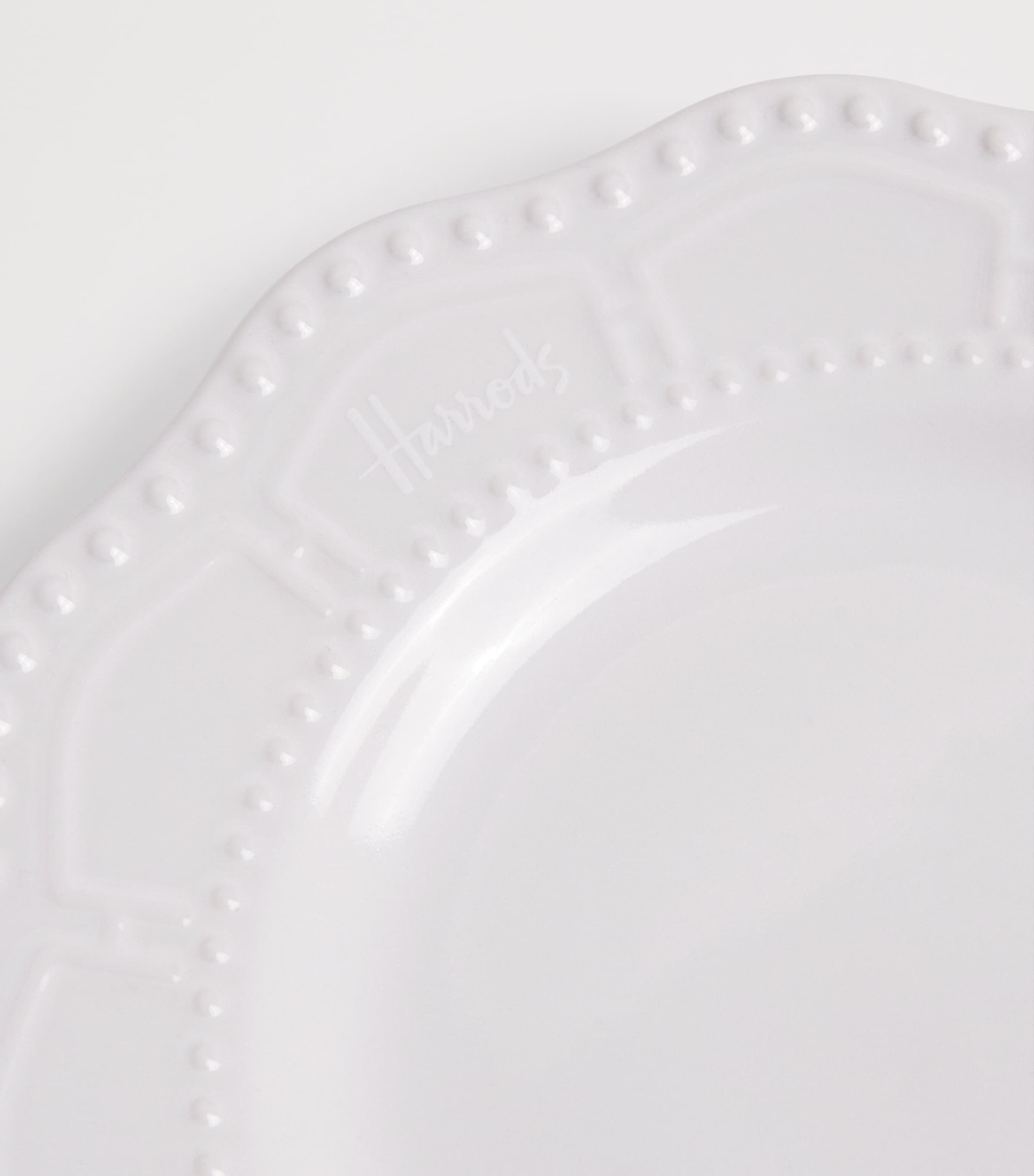 Stoneware Brompton Side Plate (19cm) WHITE Image 3