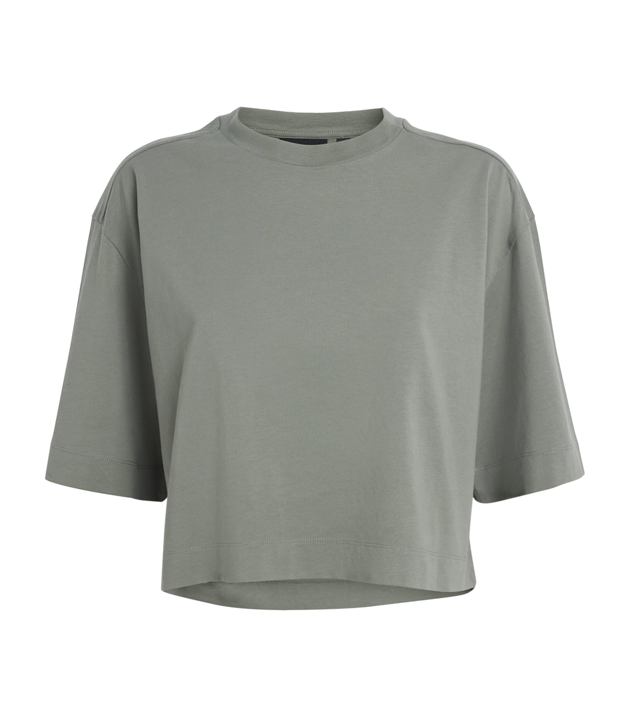 Canada Goose Green Cotton Addison Crop Top | Harrods AU