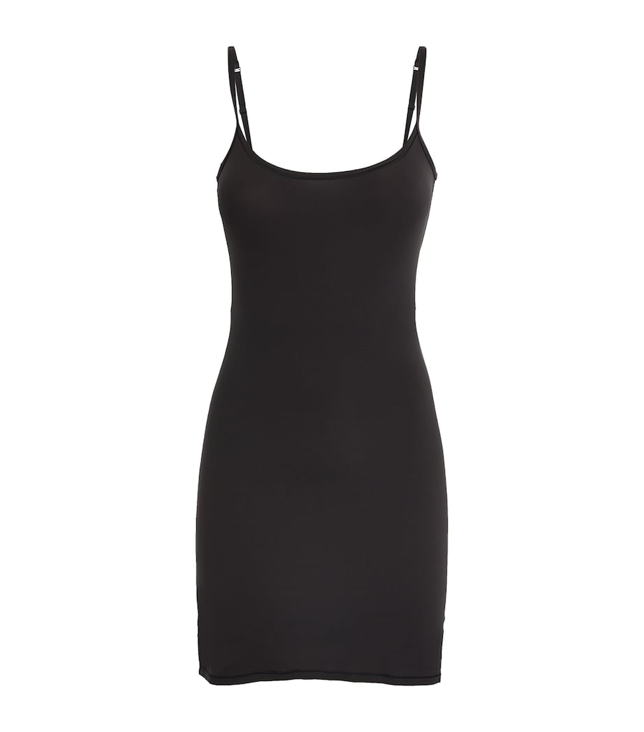 Skims Black Fits Everybody Slip Dress | Harrods MA Skims Black Fits Everybody Slip Dress | Harrods MA