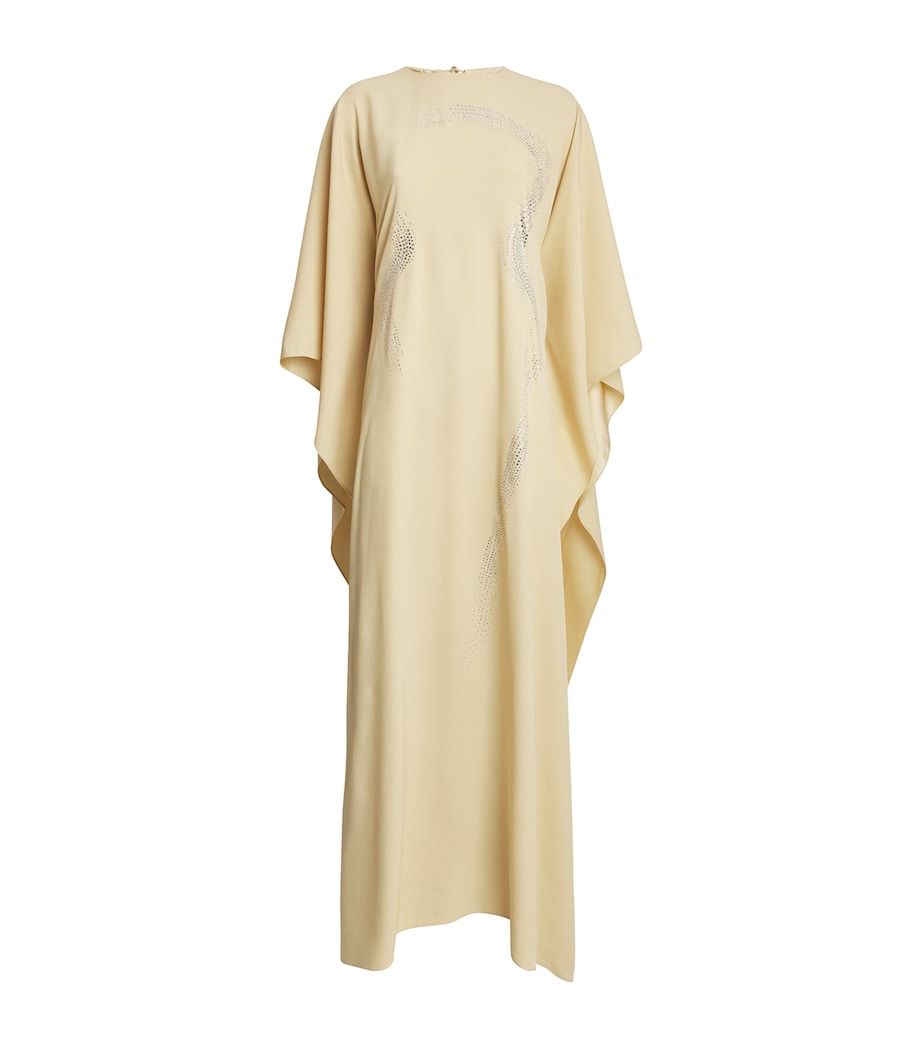 Crepe Cady Caesers Kaftan Maxi Dress PERGAMENA Image 1