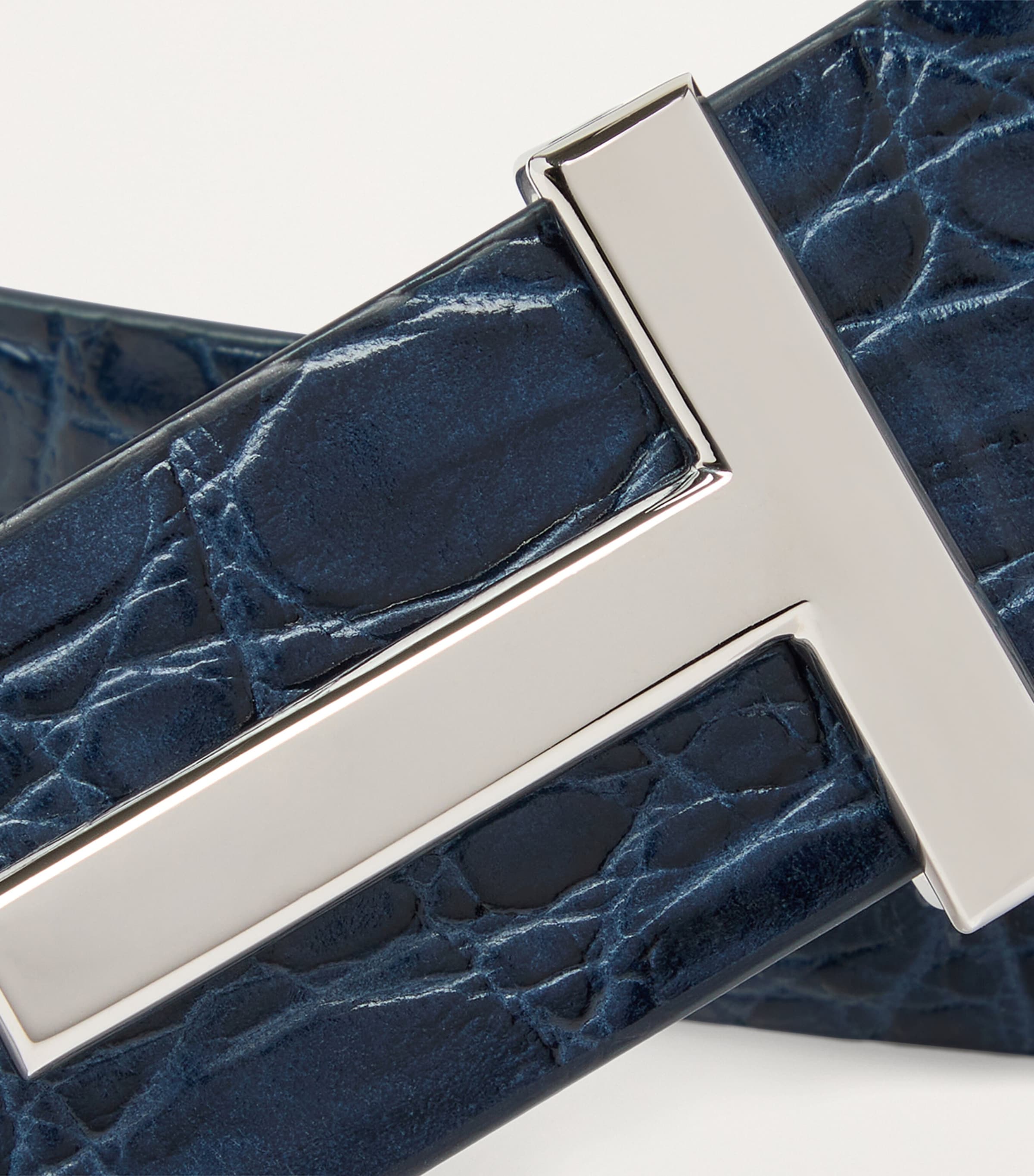 TOM FORD Leather Reversible T Icon Belt | Harrods UK