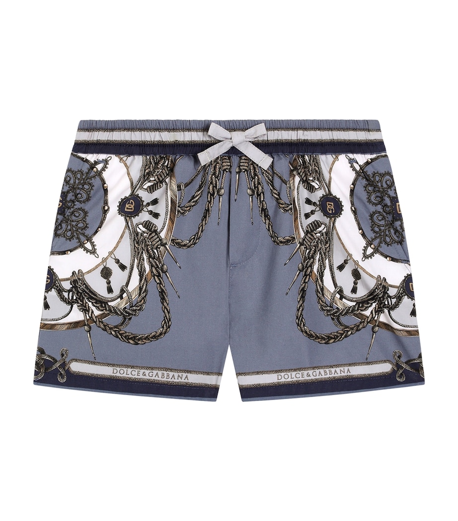 Dolce&Gabbana Kids Cargo Print Shorts (3-30 Months) Cord Image 1