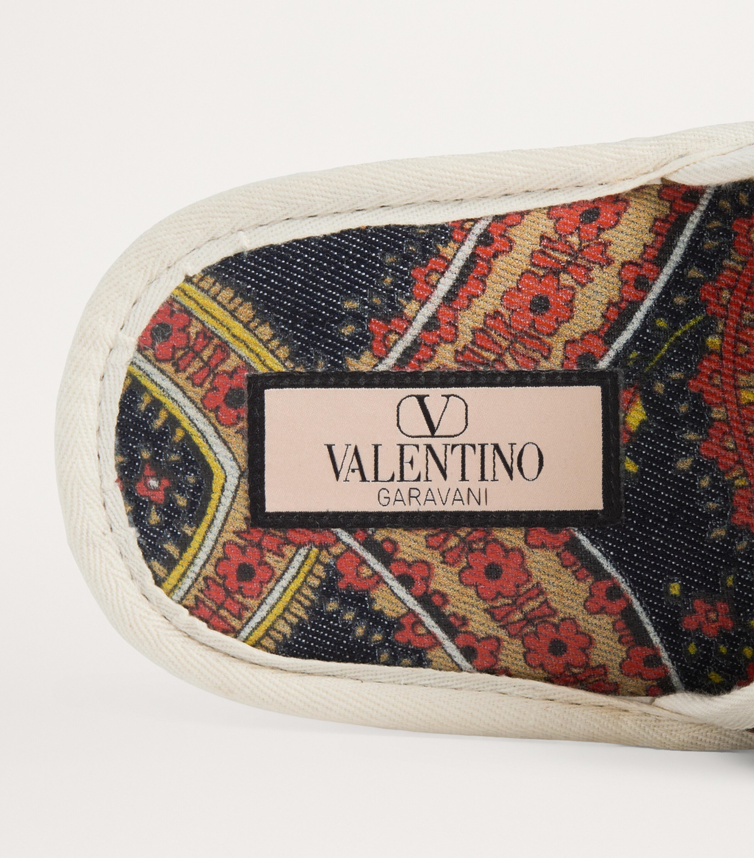 サンダル VALENTINO GARAVANI Printed Fabric Ta Chambre Slippers Valentino Garavani Printed Fabric Ta Chambre Slippers