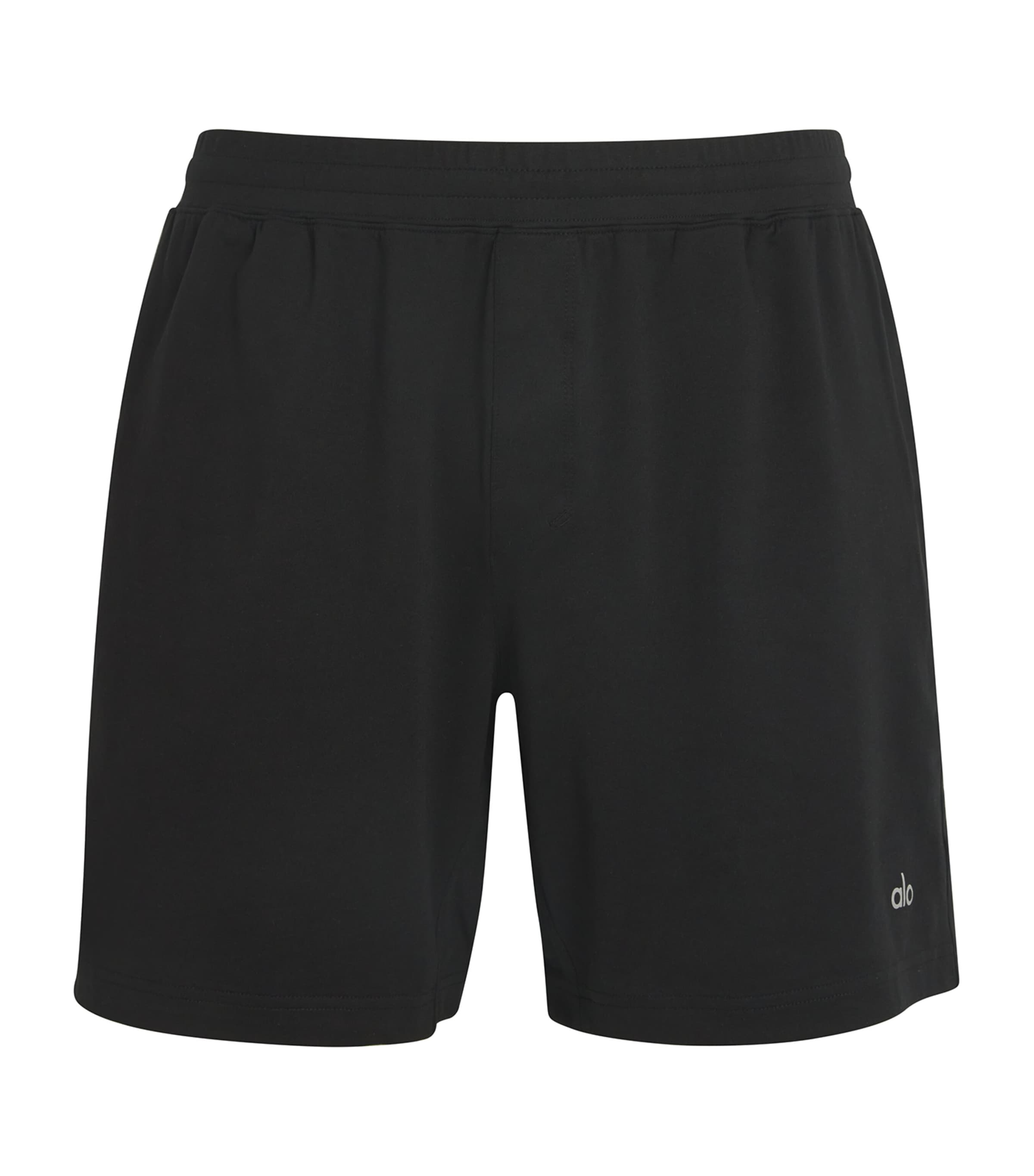 Shop Alo Yoga Conquer React Performance Shorts In Black