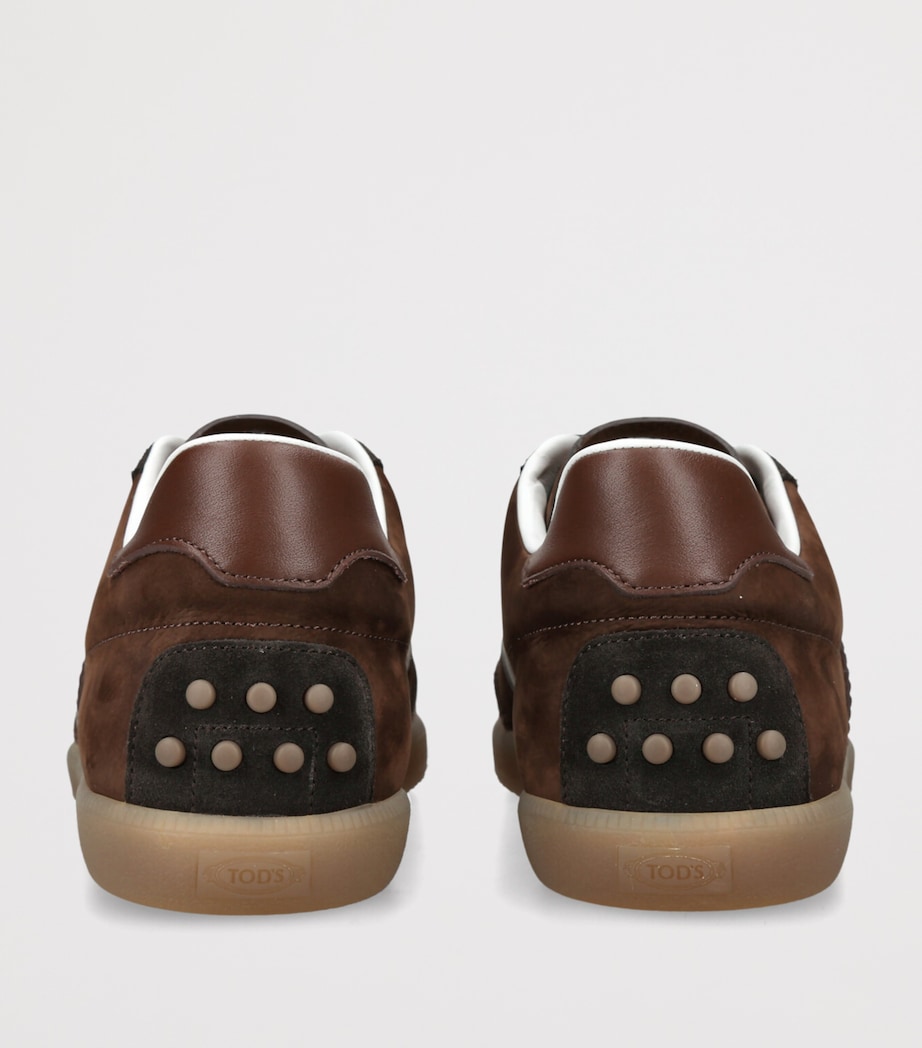 Tod's Suede Cassetta Leggera Sneakers Brown/oth Image 2