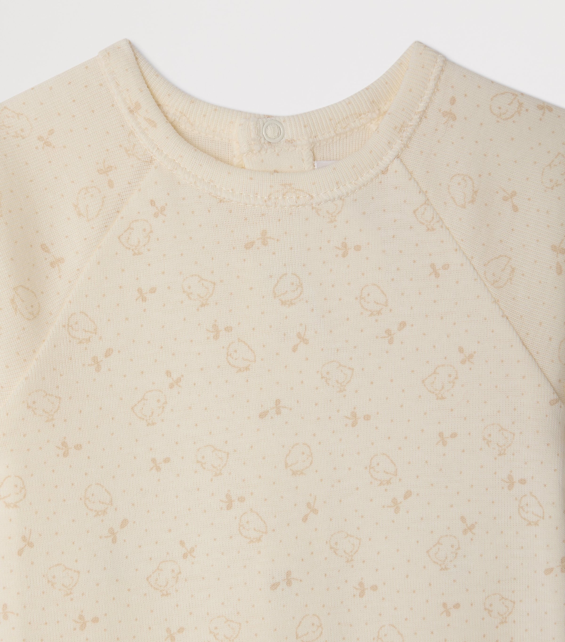 Bonpoint Cotton Printed All-In-One (1-18 Months) Po Naturel Image 3