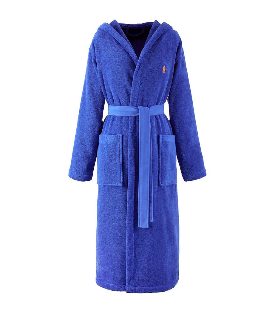 Polo Player Bathrobe IRIS Image 1