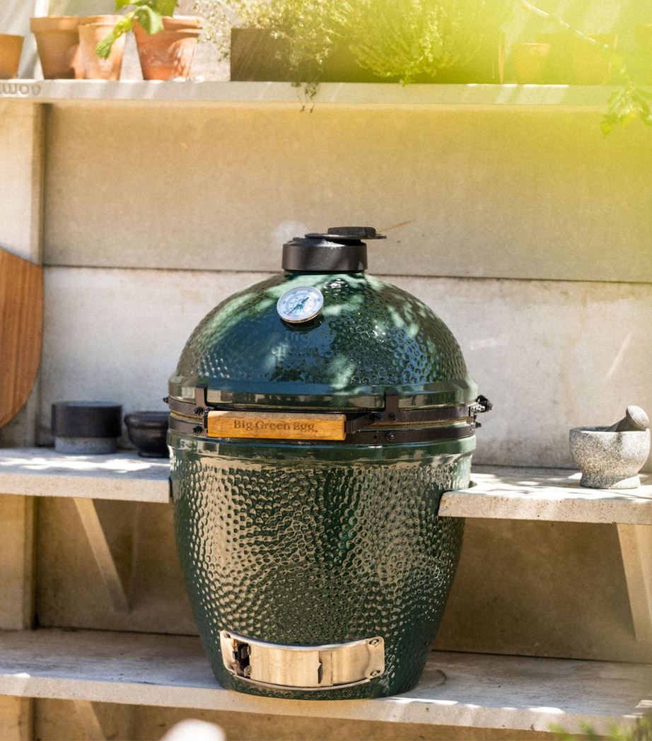 Large Big Green Egg GREEN Image 3