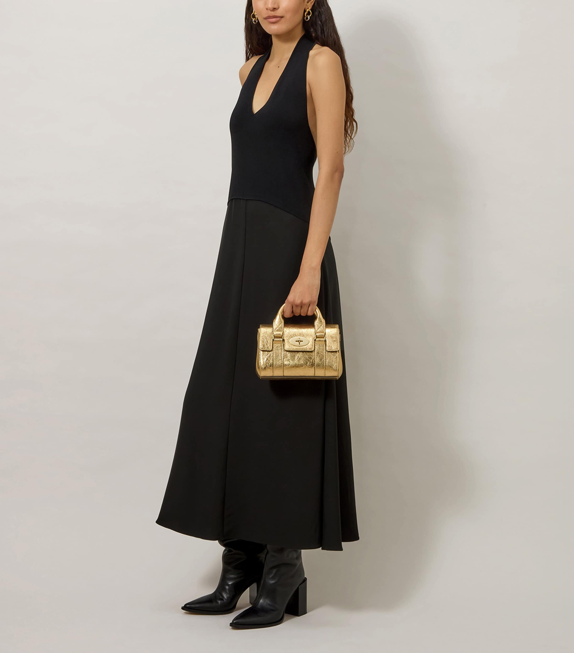 Mini Bayswater Cross-Body Bag SOMERSET GOLD Image 2