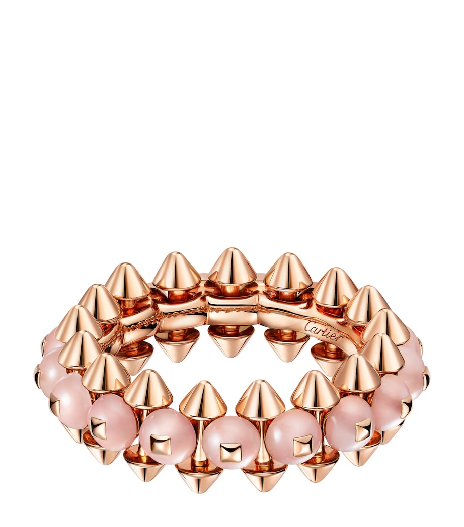 Cartier Rose Gold and Chalcedony Clash de Cartier Ring Rose Gold Image 1