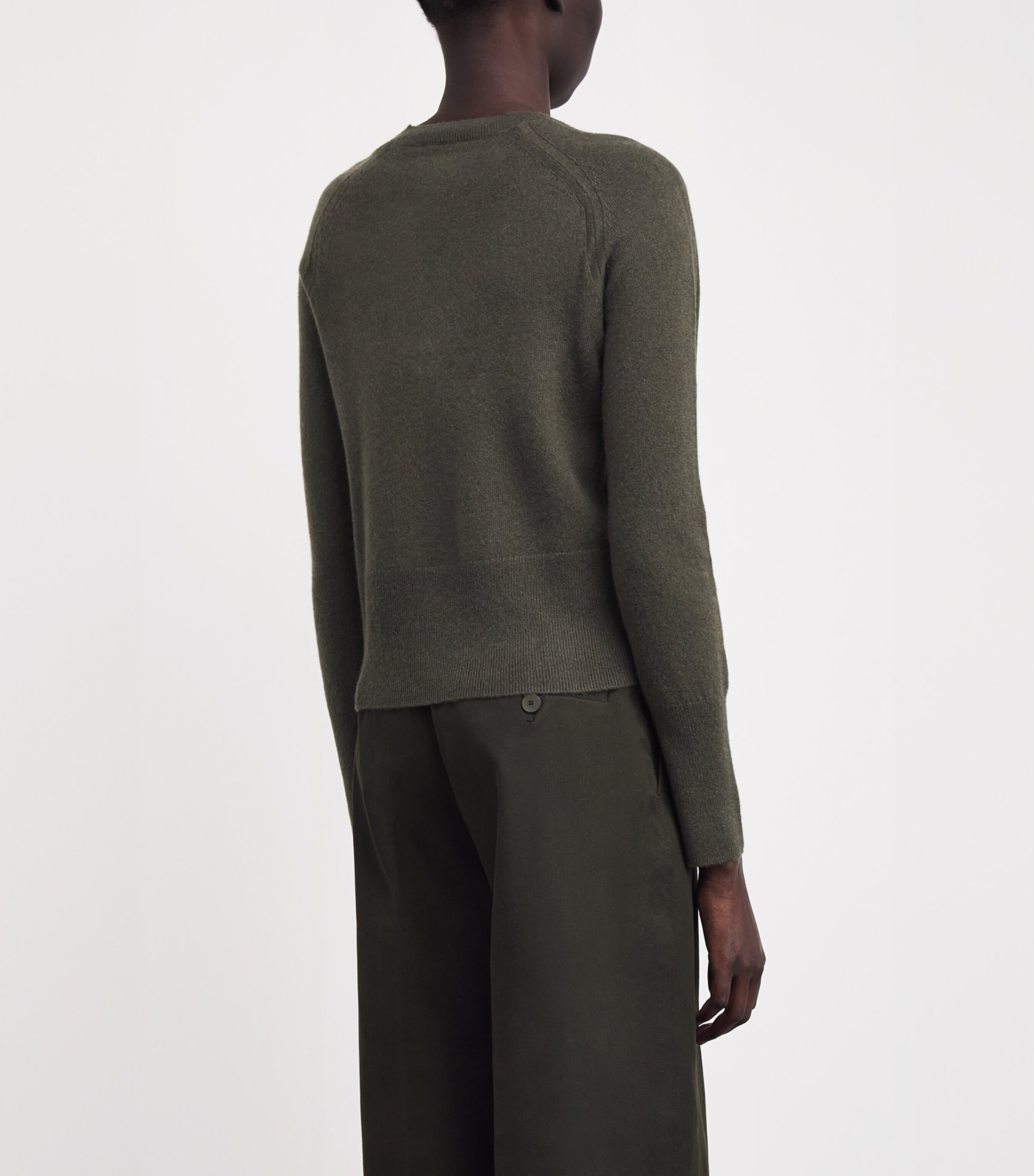 Cashmere Melby Sweater PALM LEAF Image 4