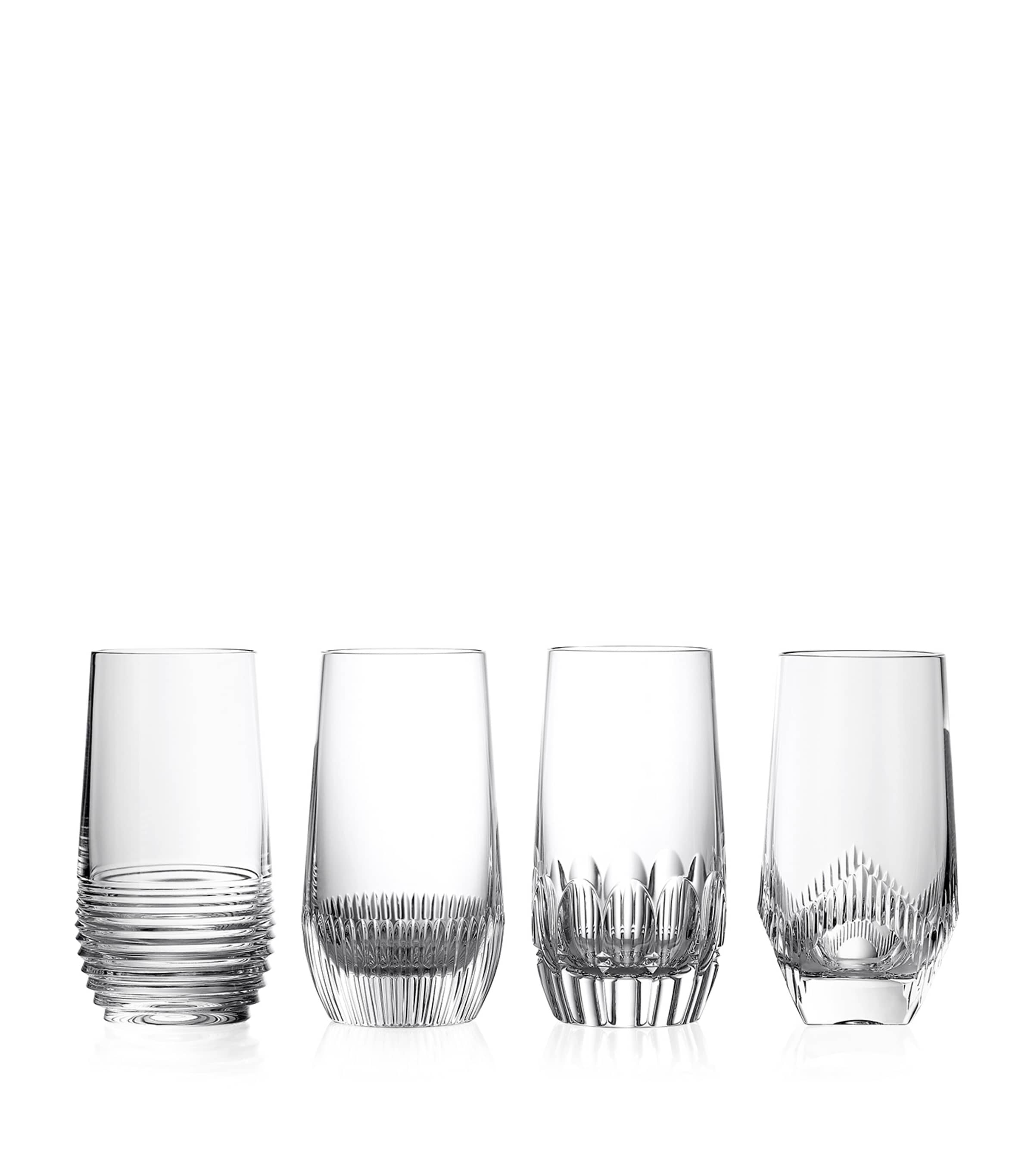 Waterford Crystal Mixology Circon Hiball Glasses (Set of 4) Clear