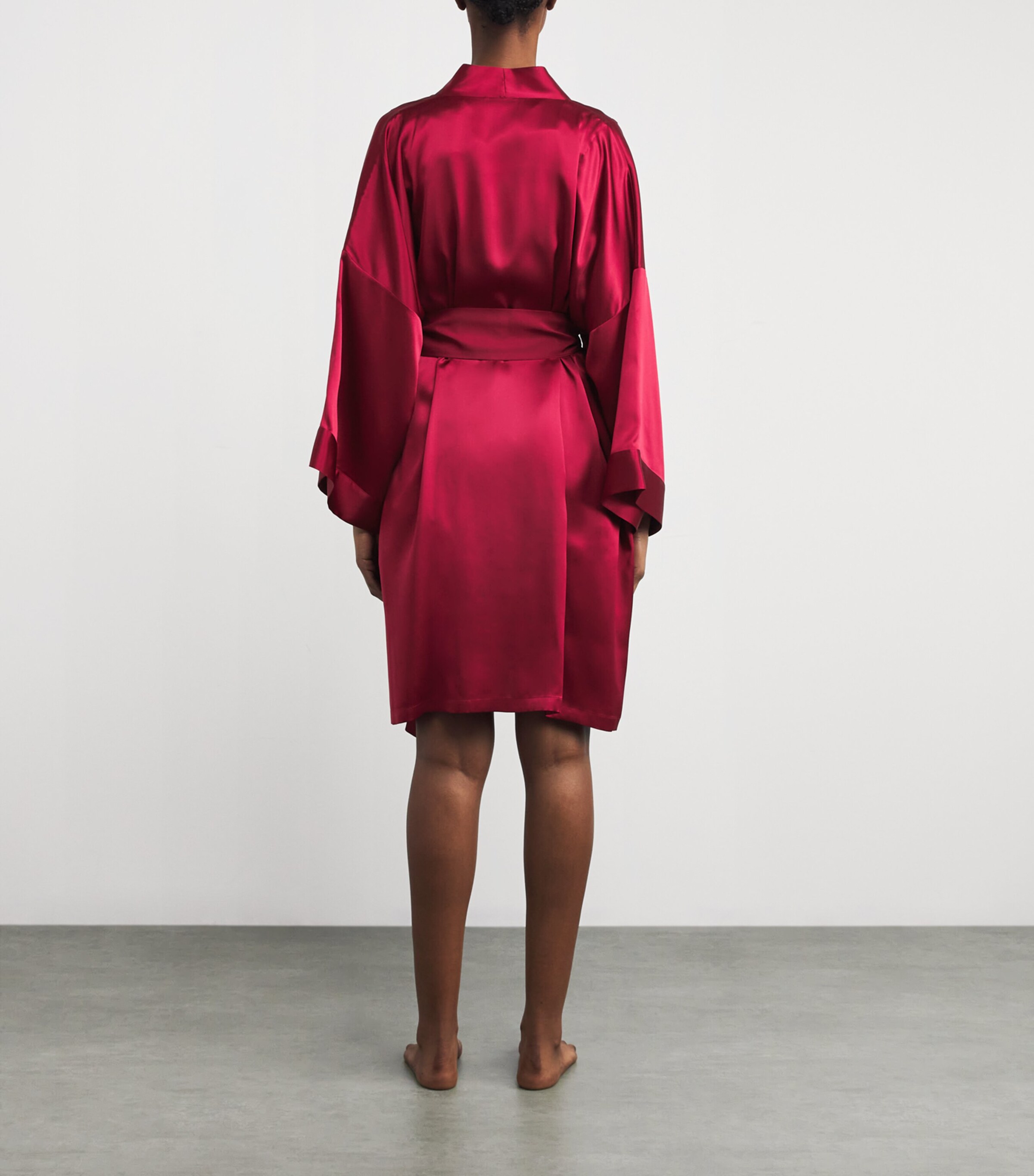 Silk Mimi Robe RUSSET Image 4