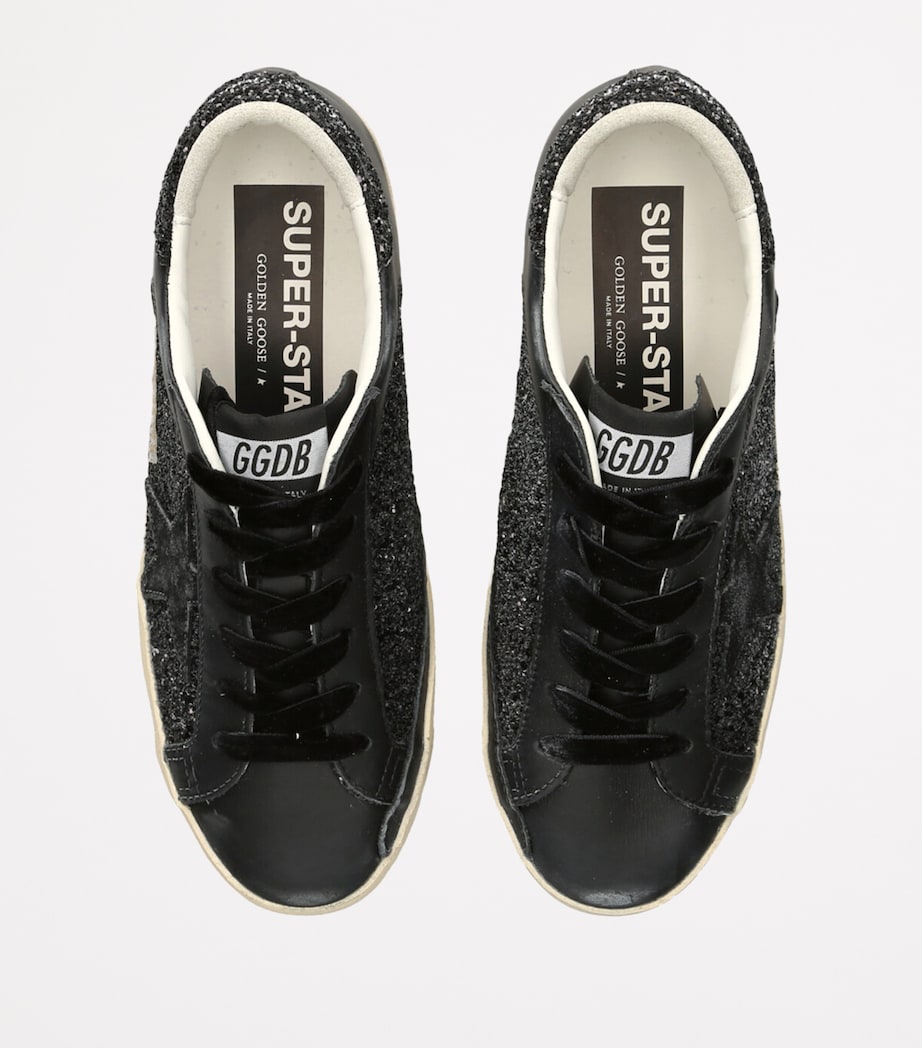 Glitter Super Star Low-Top Sneakers BLACK/COMB Image 4