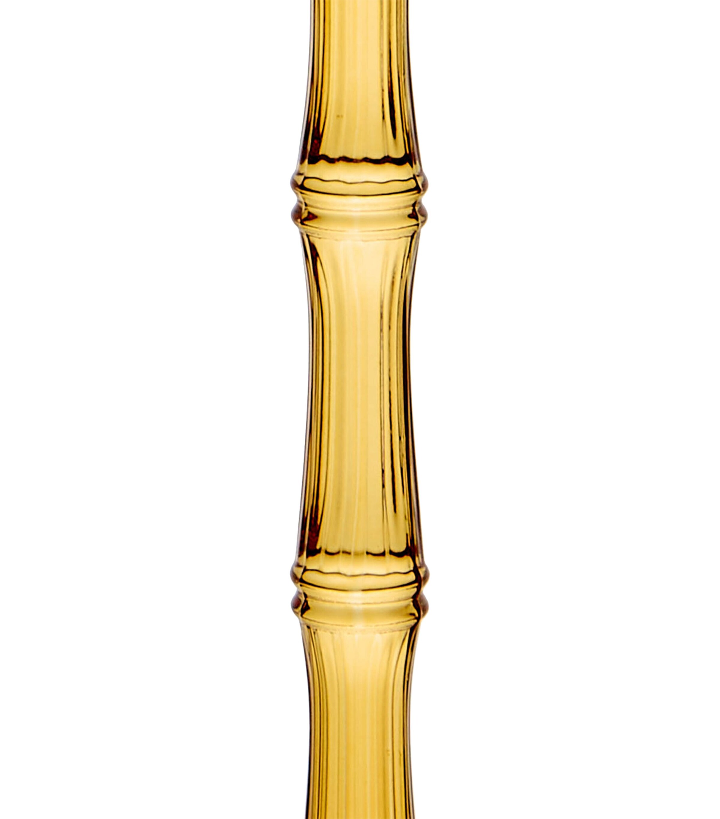 La Doublej Set of 2 Bamboo Martini Glasses Amber Image 3
