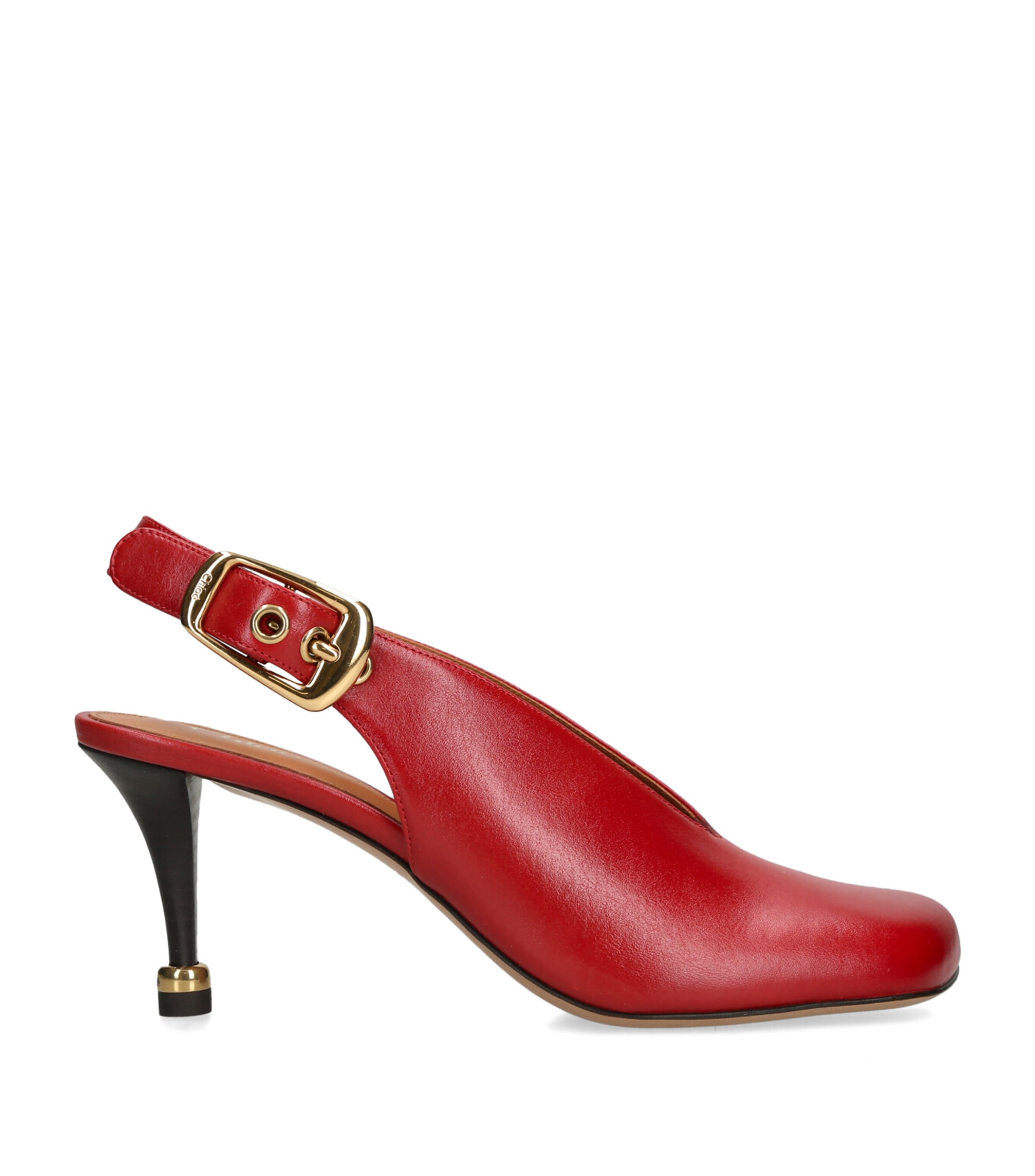 Chloé Leather Andrea Slingback Pumps 70 | Harrods US