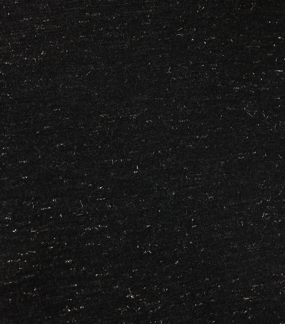 Anna Shimmer T-Shirt BLACK Image 6