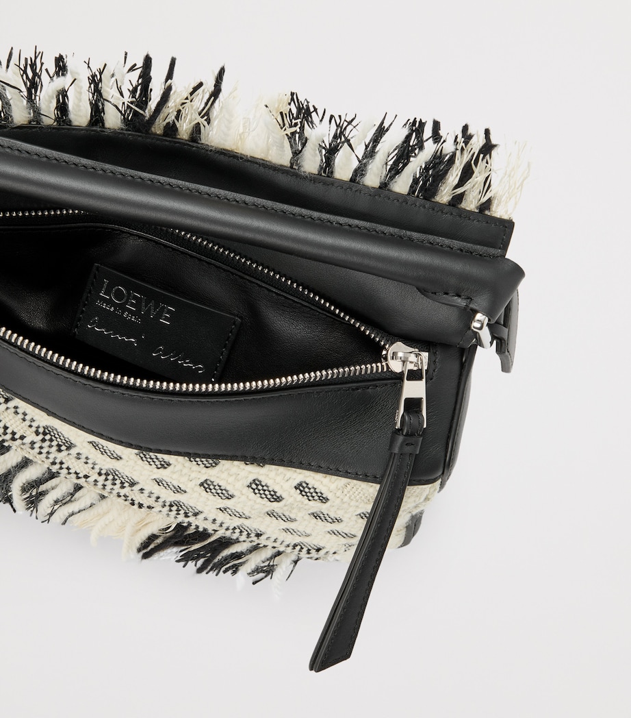 x Albers Puzzle Top-Handle Bag BLACK/WHITE Image 6