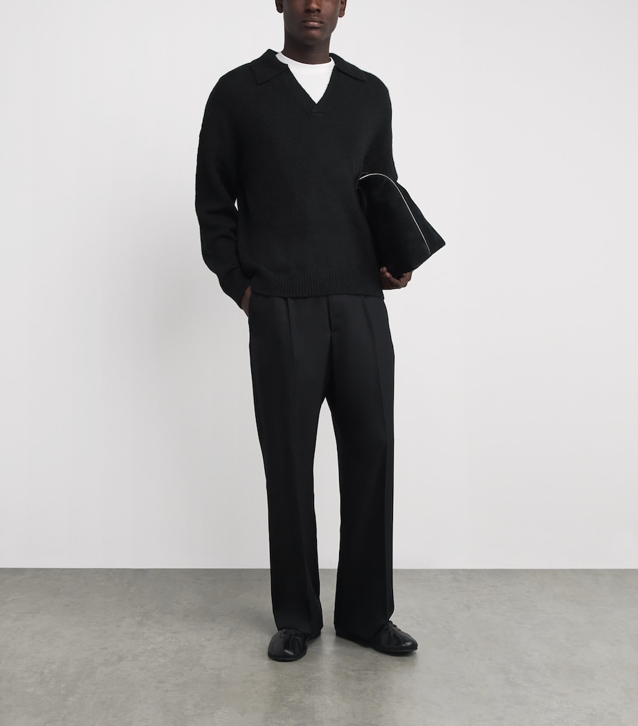 Atticus Knit Sweatshirt 11 - NAVY Image 2