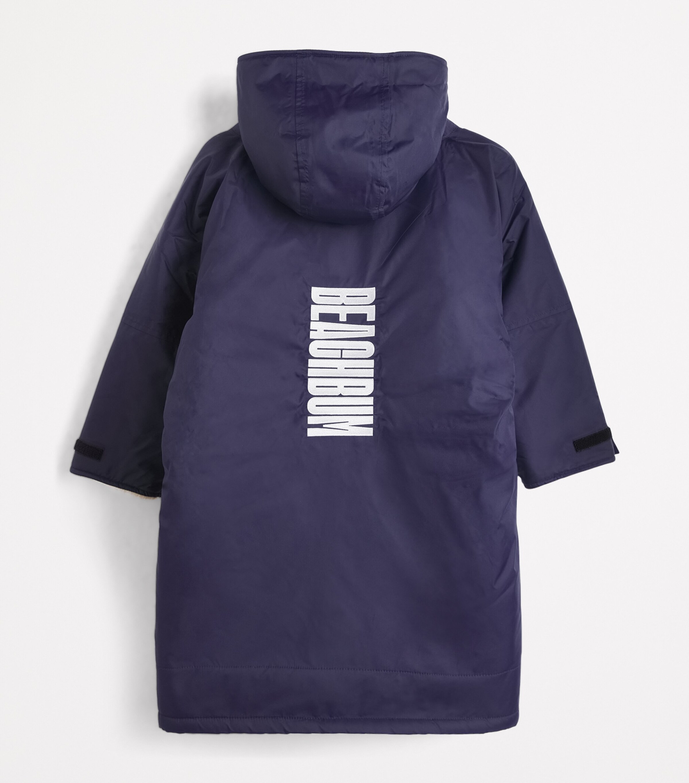 Beach Bum Waterproof Fleece-Lined Brobe (9-12 Years) Navy Image 2