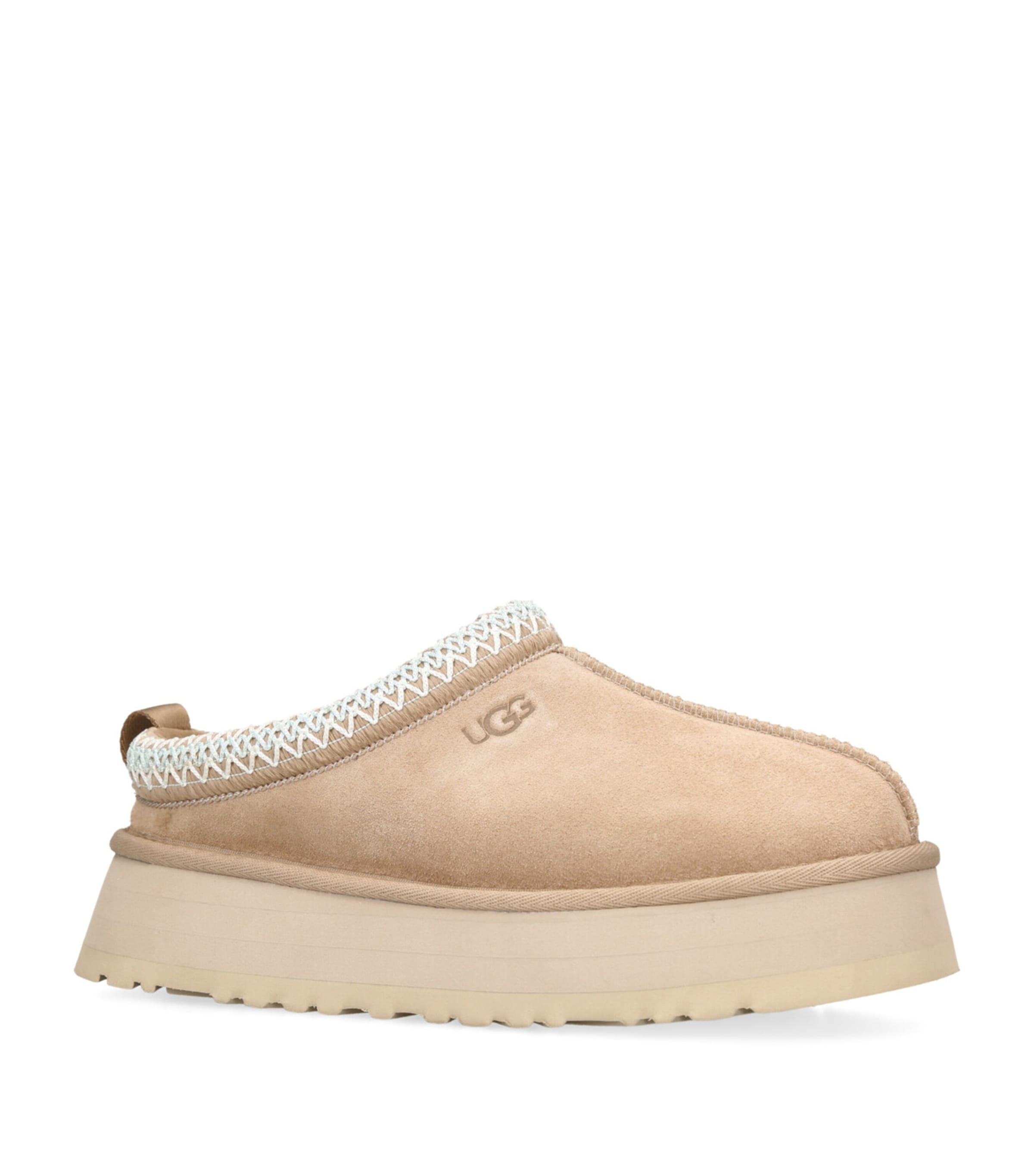 Suede Tazz Slippers BEIGE Image 3