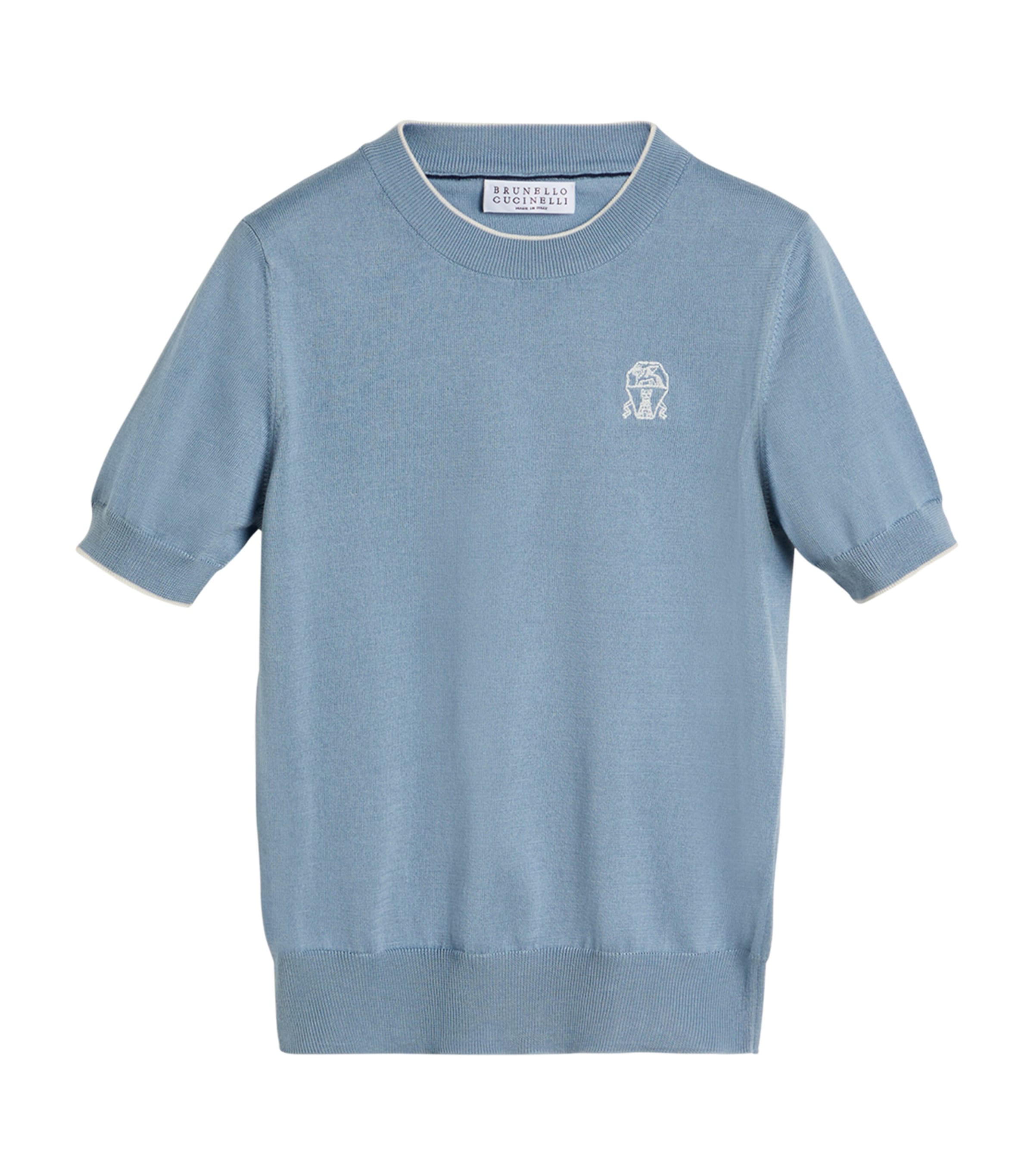 Brunello Cucinelli Knitted T-shirt