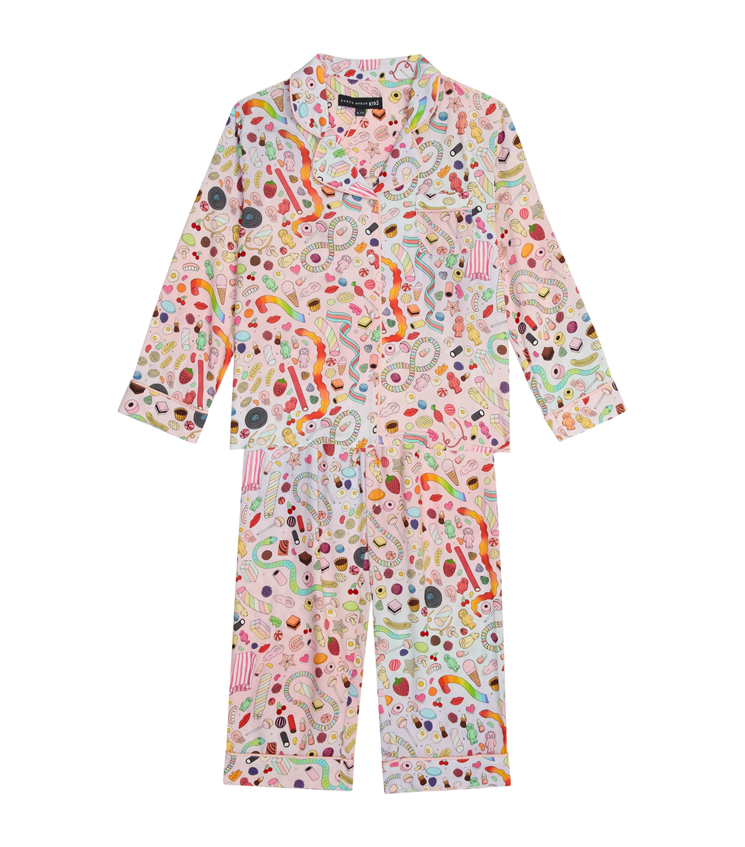Karen Mabon Pick And Mix Print Pyjamas In Multi