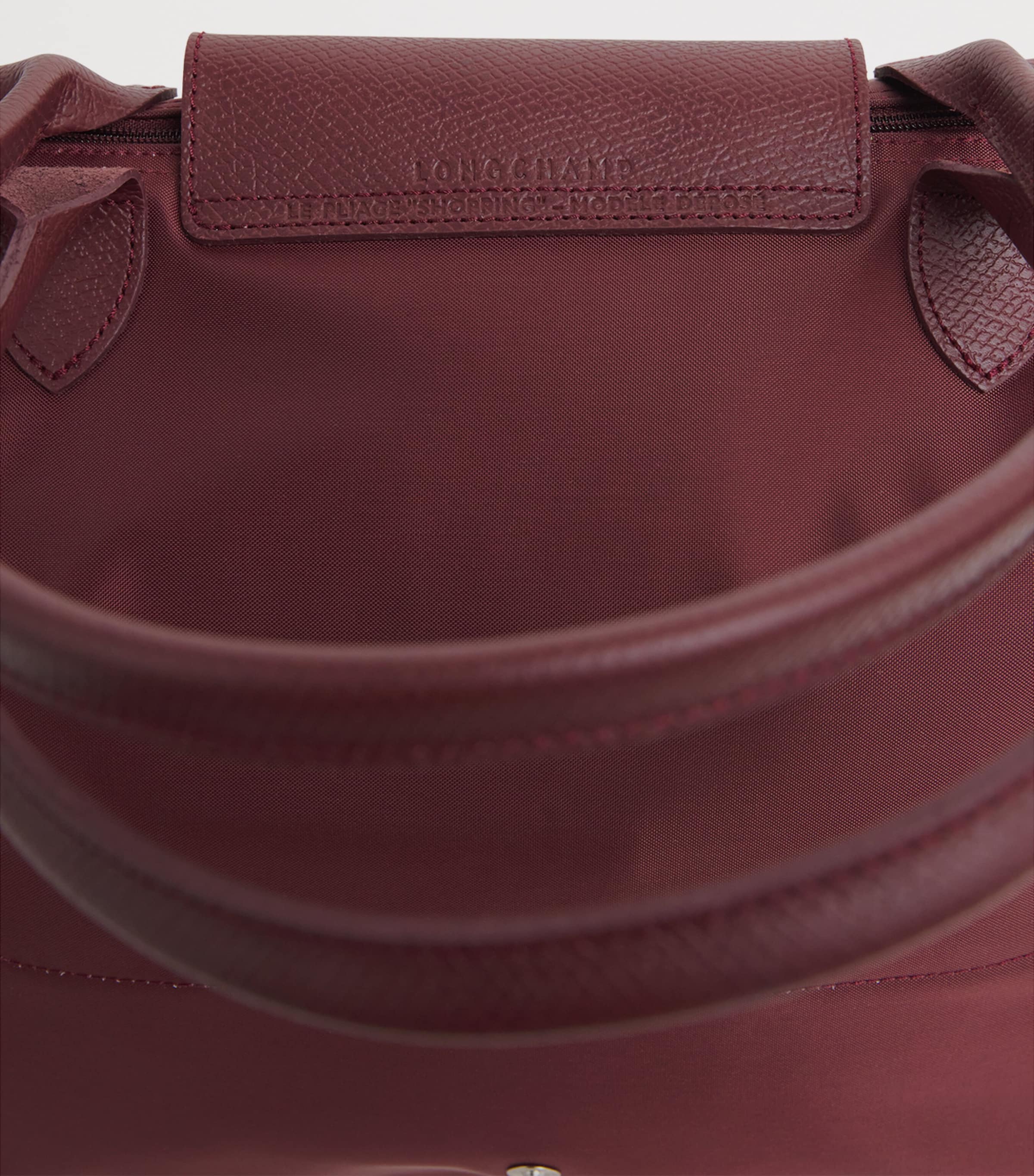 Longchamp Large Le Pliage One Tote Bag Bordeaux Image 6