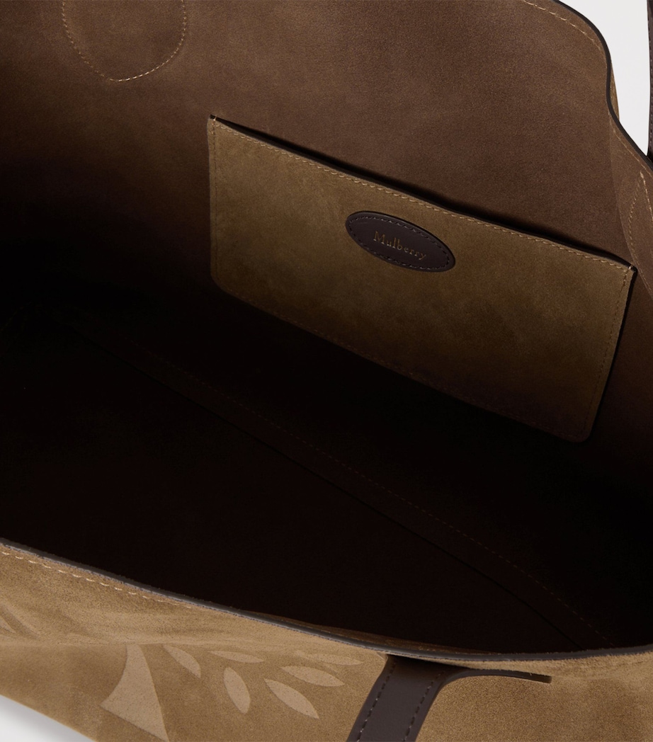 Suede Tree Tote Bag SALCOMBE SAND Image 5