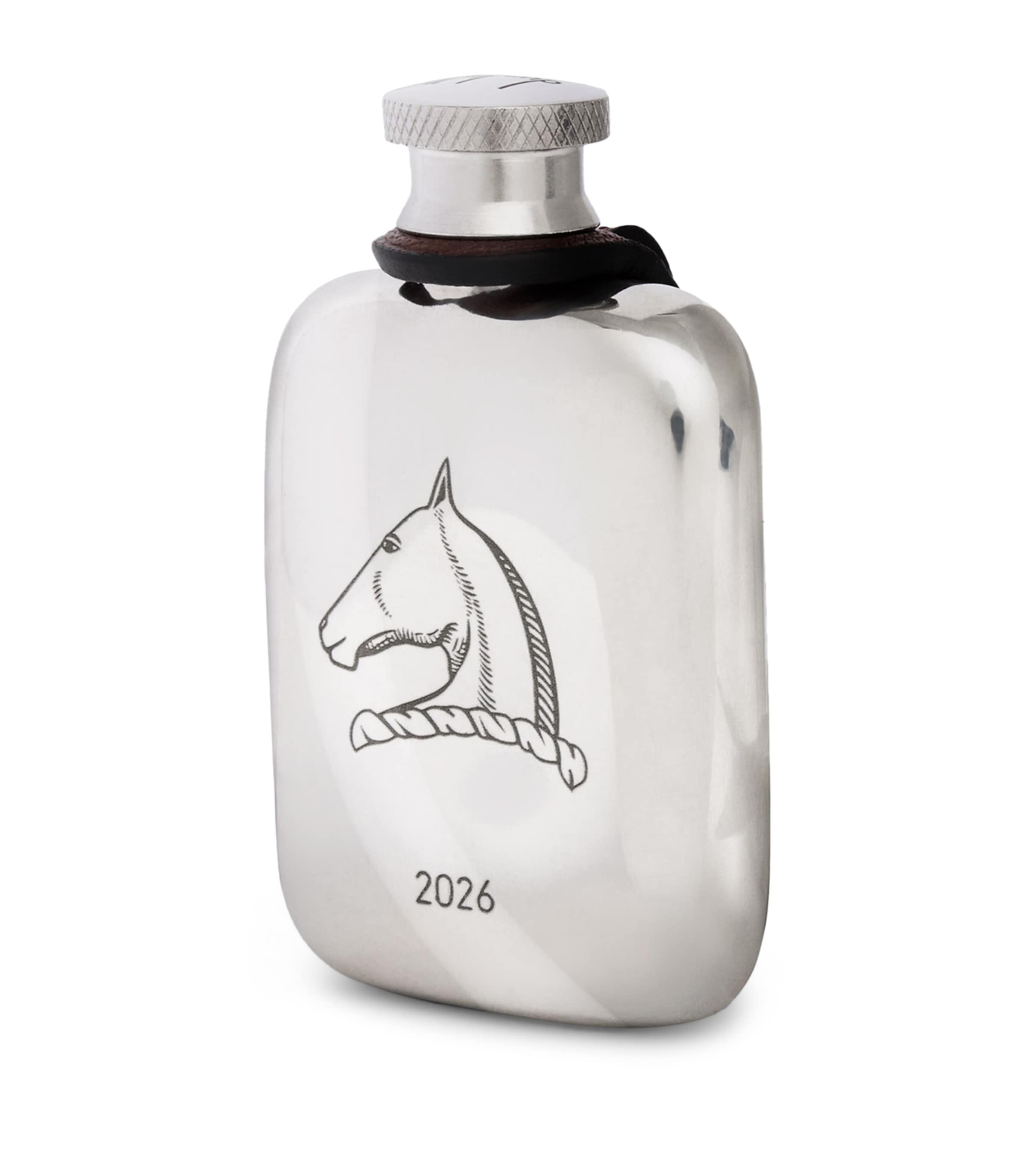 Dunhill Engraved Horse Mini Flask (45ml) Image 2