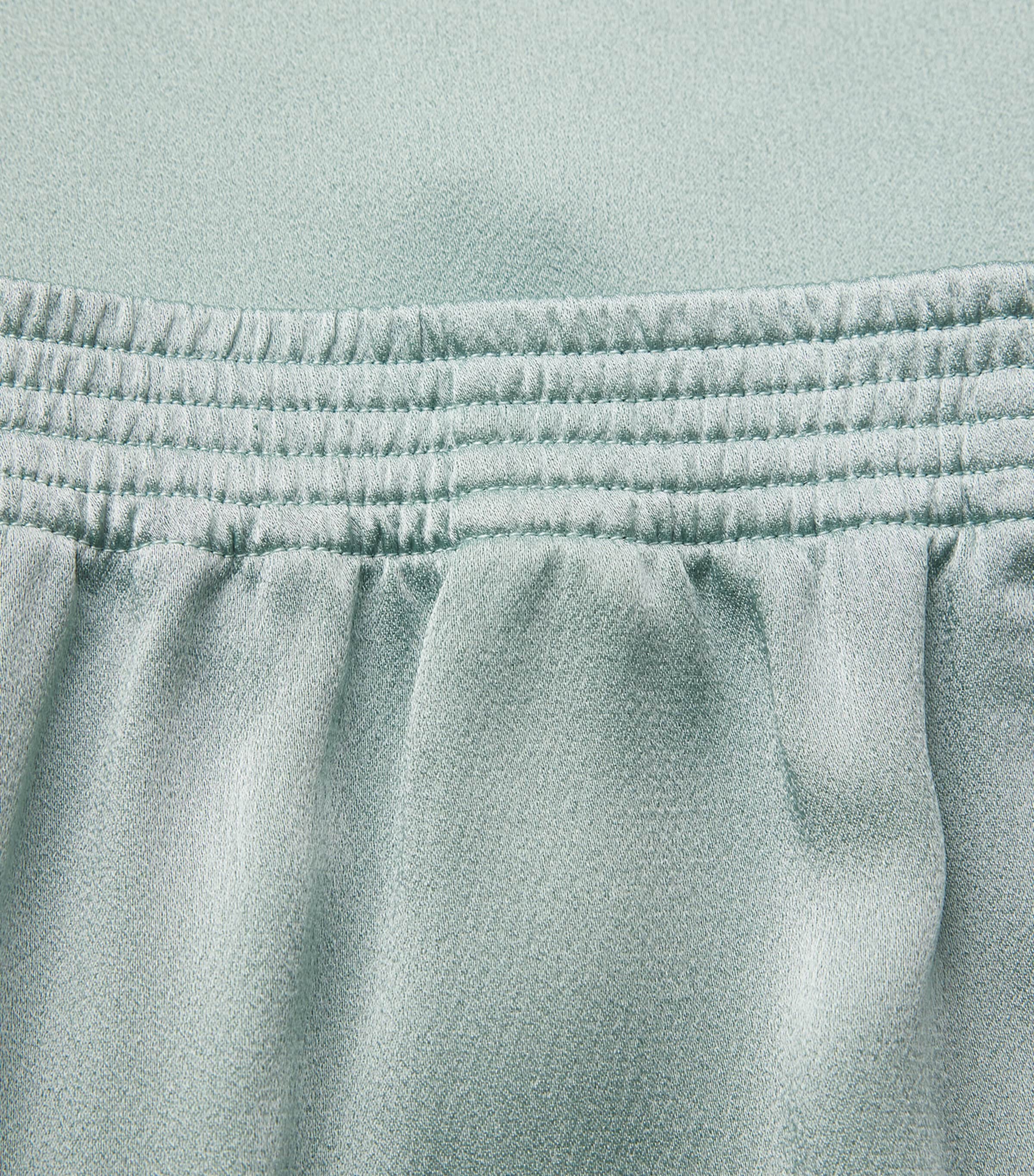 Fabiana Filippi Womens Satin Beaded Trousers Verde Image 6