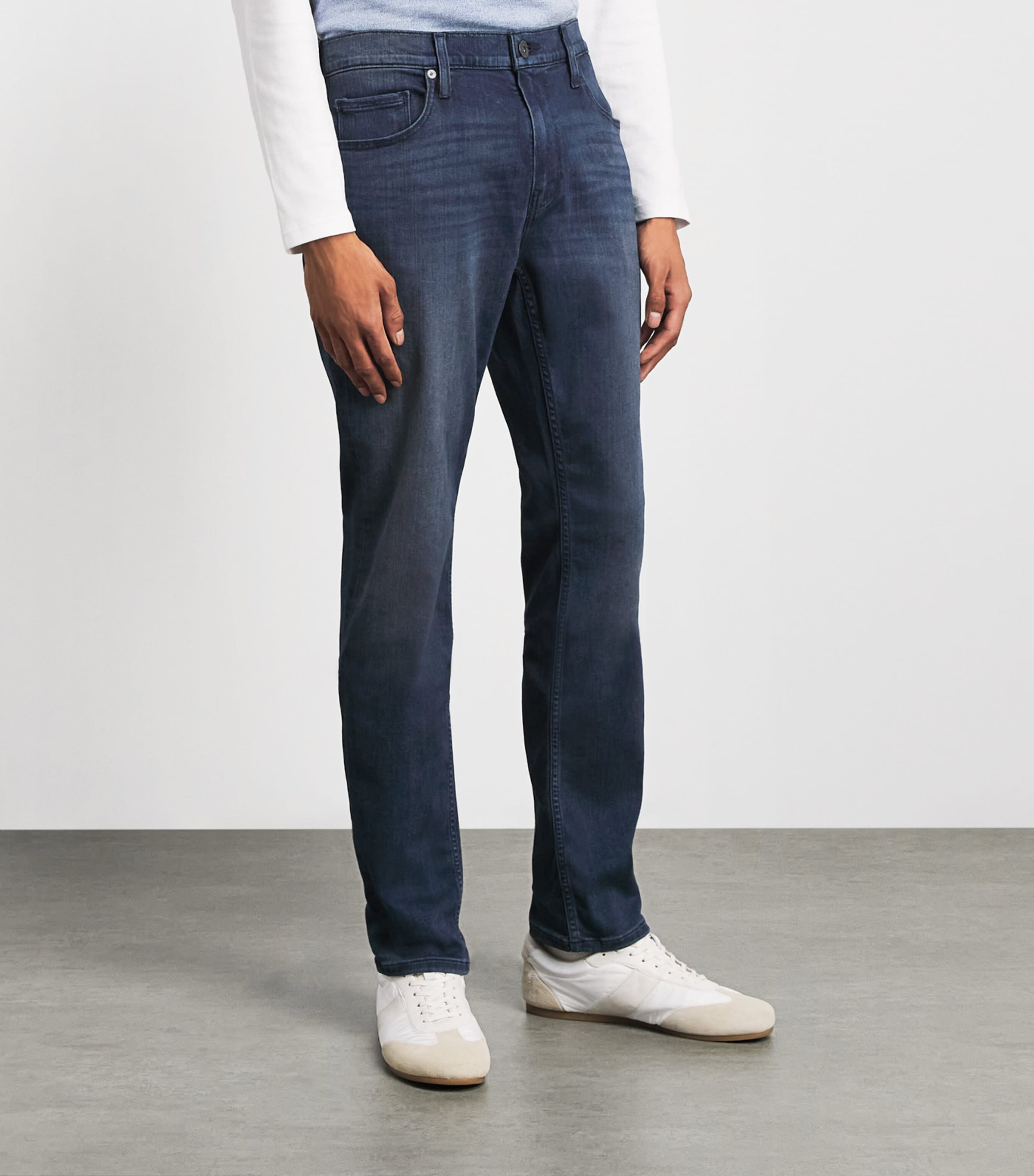PAIGE Mens Federal Slim Jeans Wisner Image 4