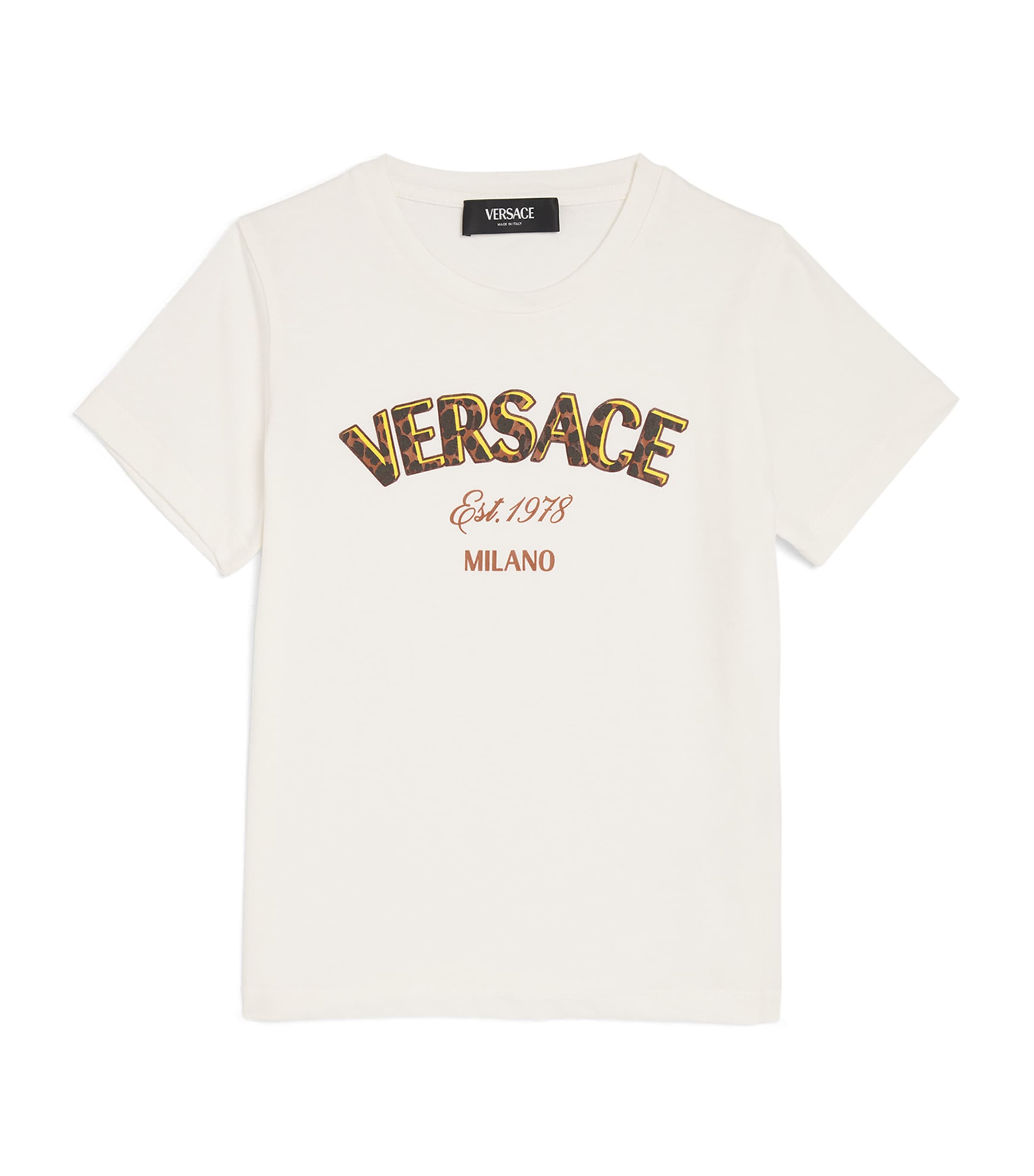 Shop Versace Cotton Logo T-shirt