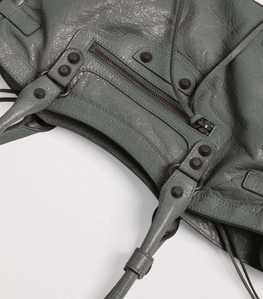 Balenciaga Lambskin Le City East-West Shoulder Bag Image 5
