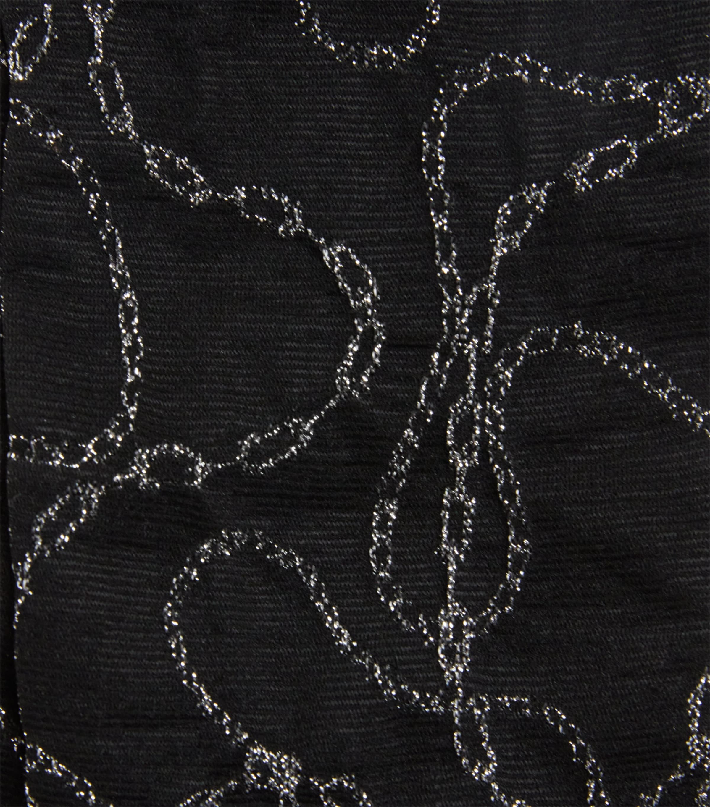 Jewel Case Socks 3103 BLACK/SILV Image 2