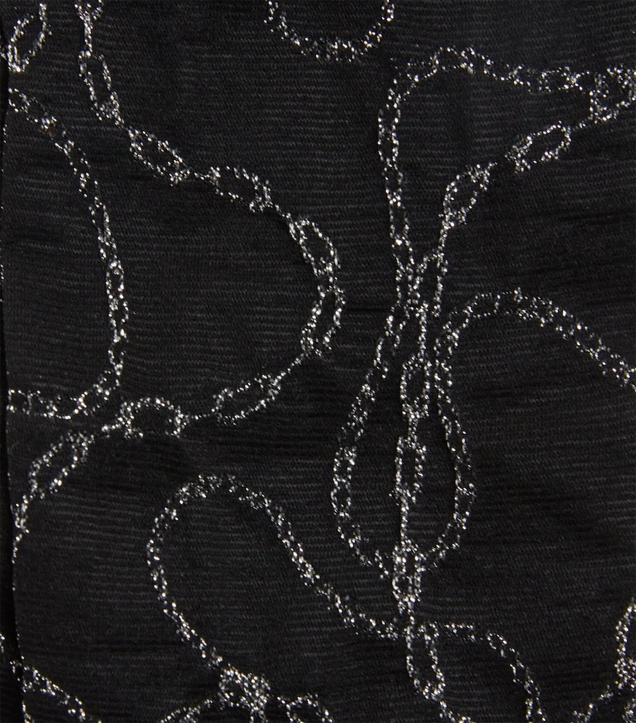 Jewel Case Socks 3103 BLACK/SILV Image 2