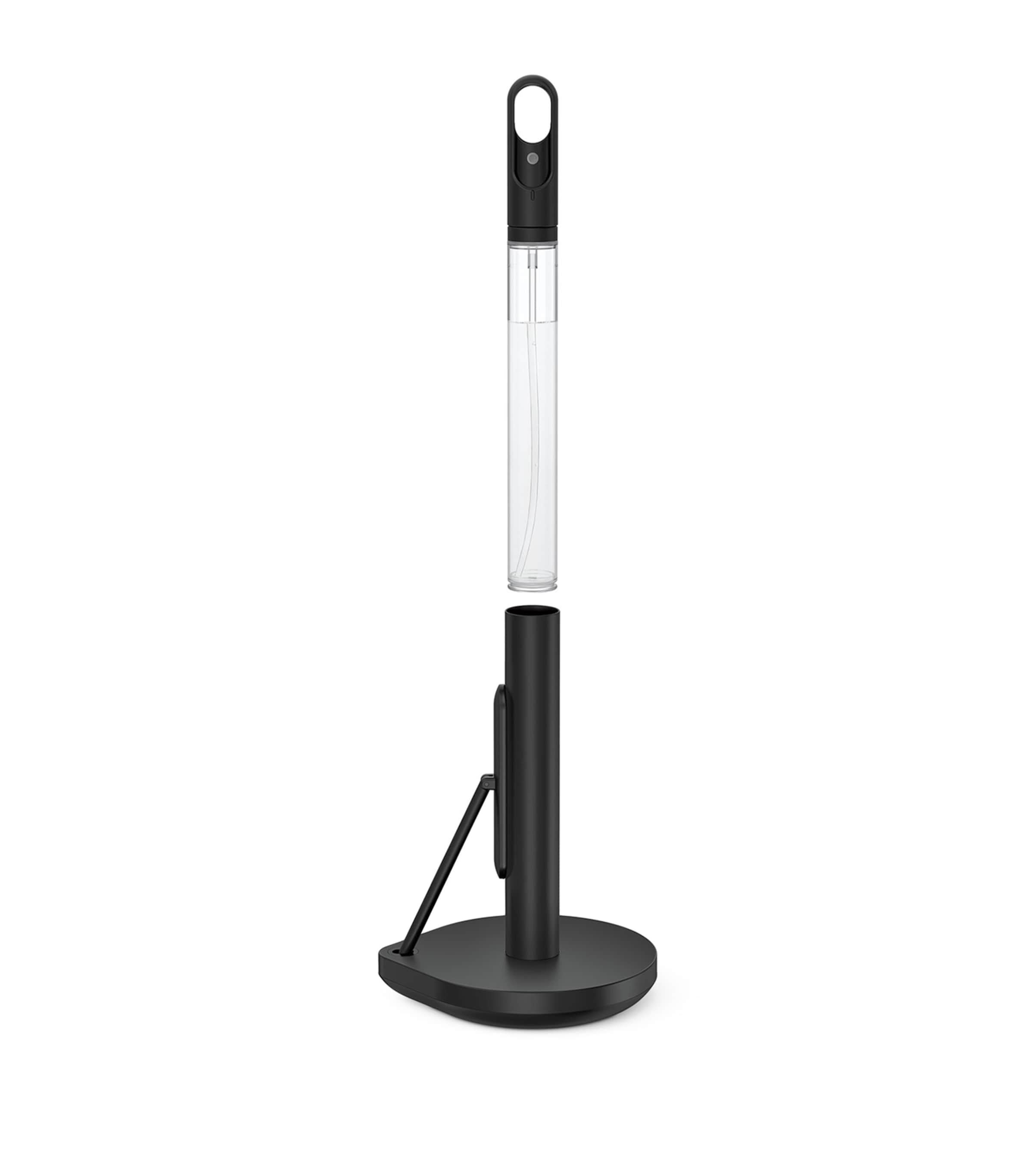 Paper Towel Holder and Spray Pump BLACK Image 3