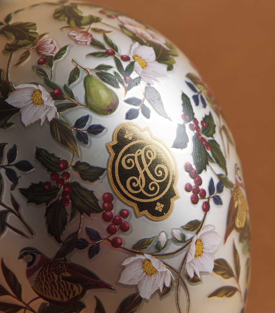 Harrods Partridge Print Egg Tree Decoration Image 2