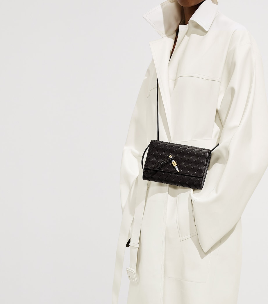 Bottega Veneta Nappa Leather Andiamo Pouch Image 2