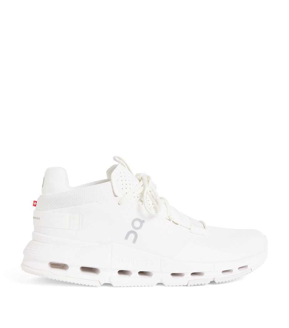 On Cloudnova 2 Trainers All White Image 1
