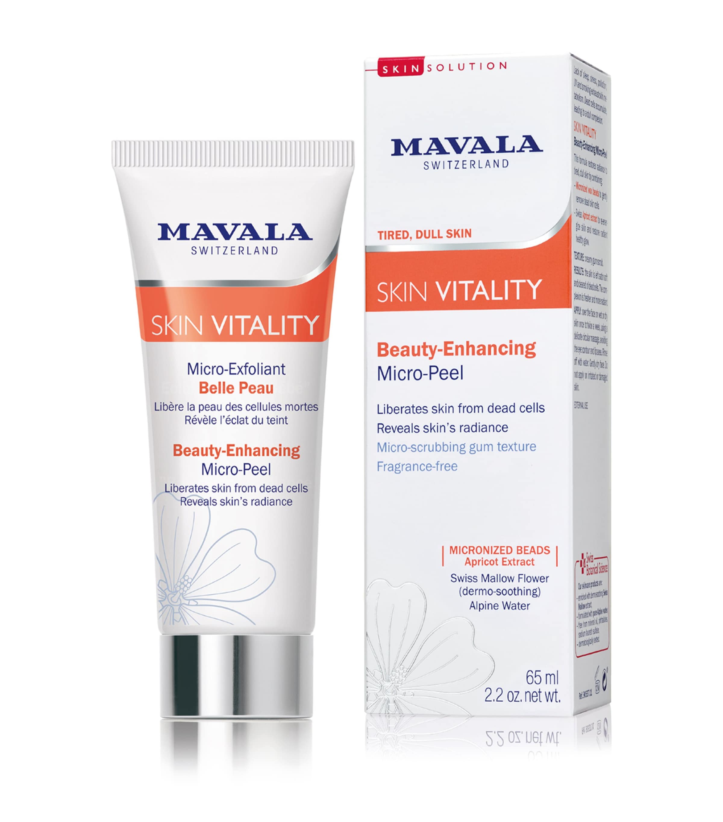 Mavala Skin Vitality Beauty Enhancing Micro-peel In White