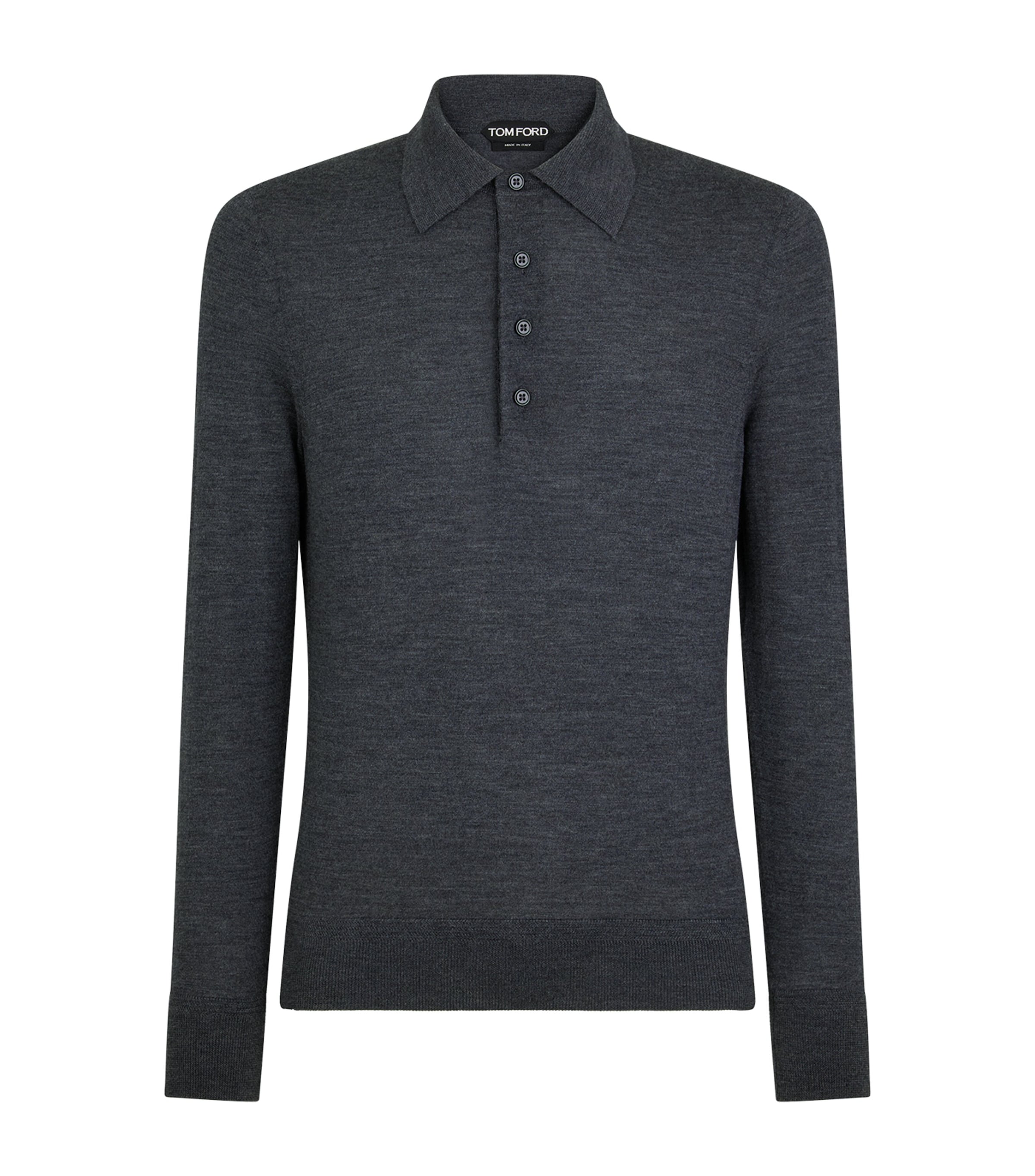 TOM FORD Wool Polo Shirt | Men Bestsellers | Clothing | Men Clothing | Polo Shirts | Designers | Tom Ford