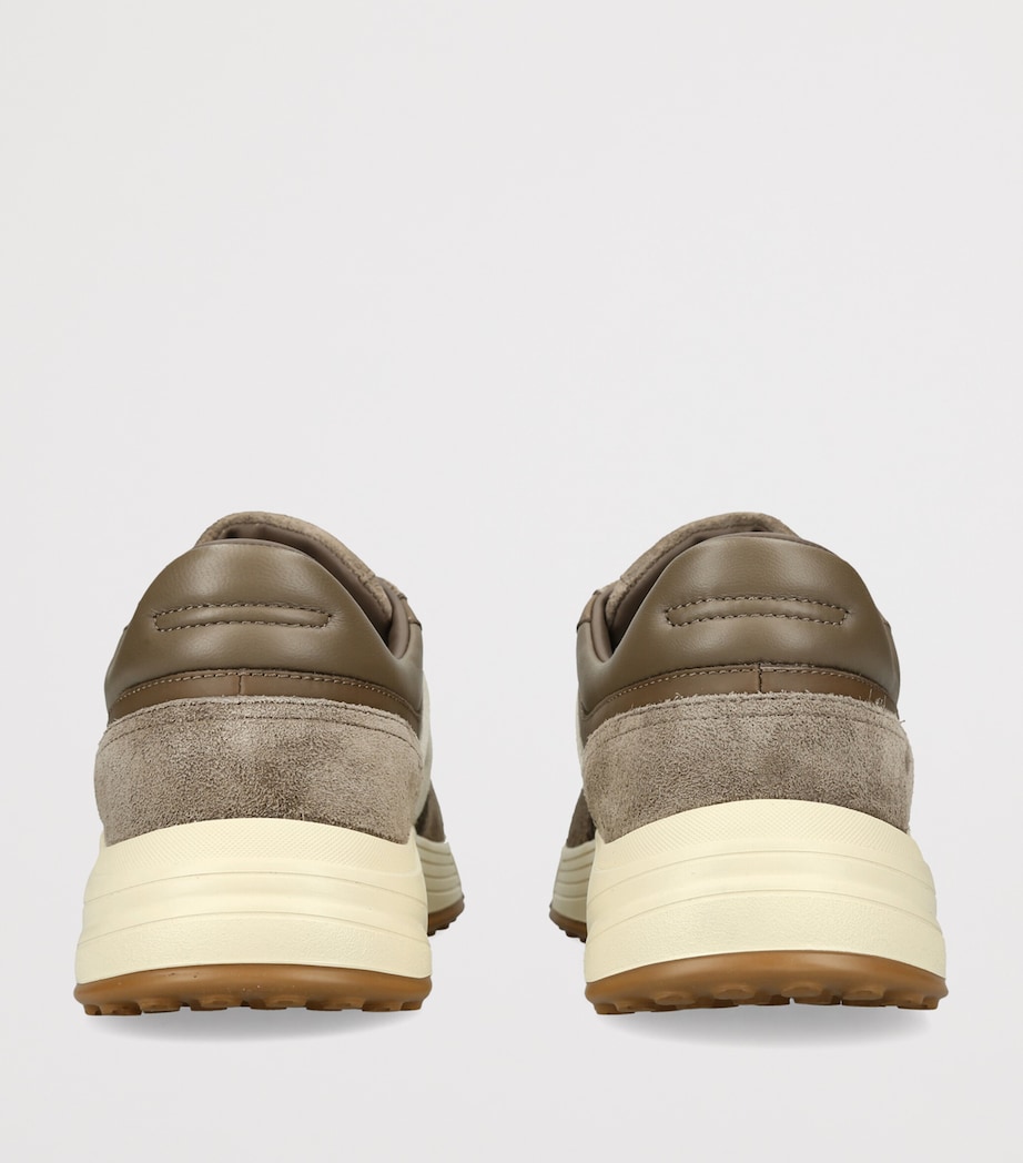 Hogan Suede Hyperlight Sneakers Taupe Comb Image 4