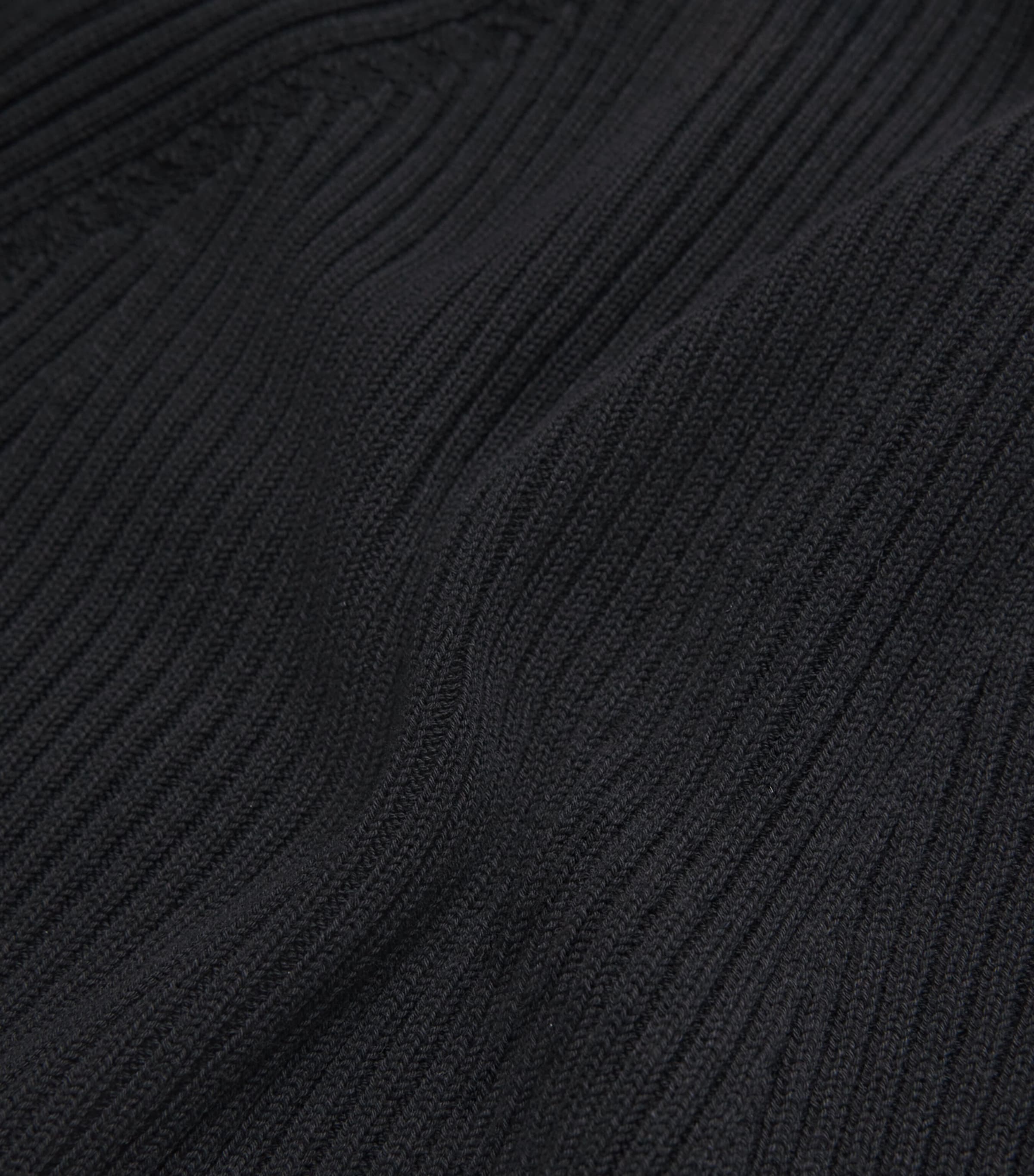 Ribbed Short-Sleeve Sweater DARK GREY Image 5