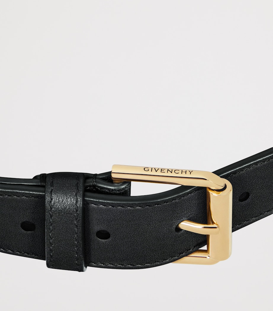 Leather Voyou Belt BLACK Image 4
